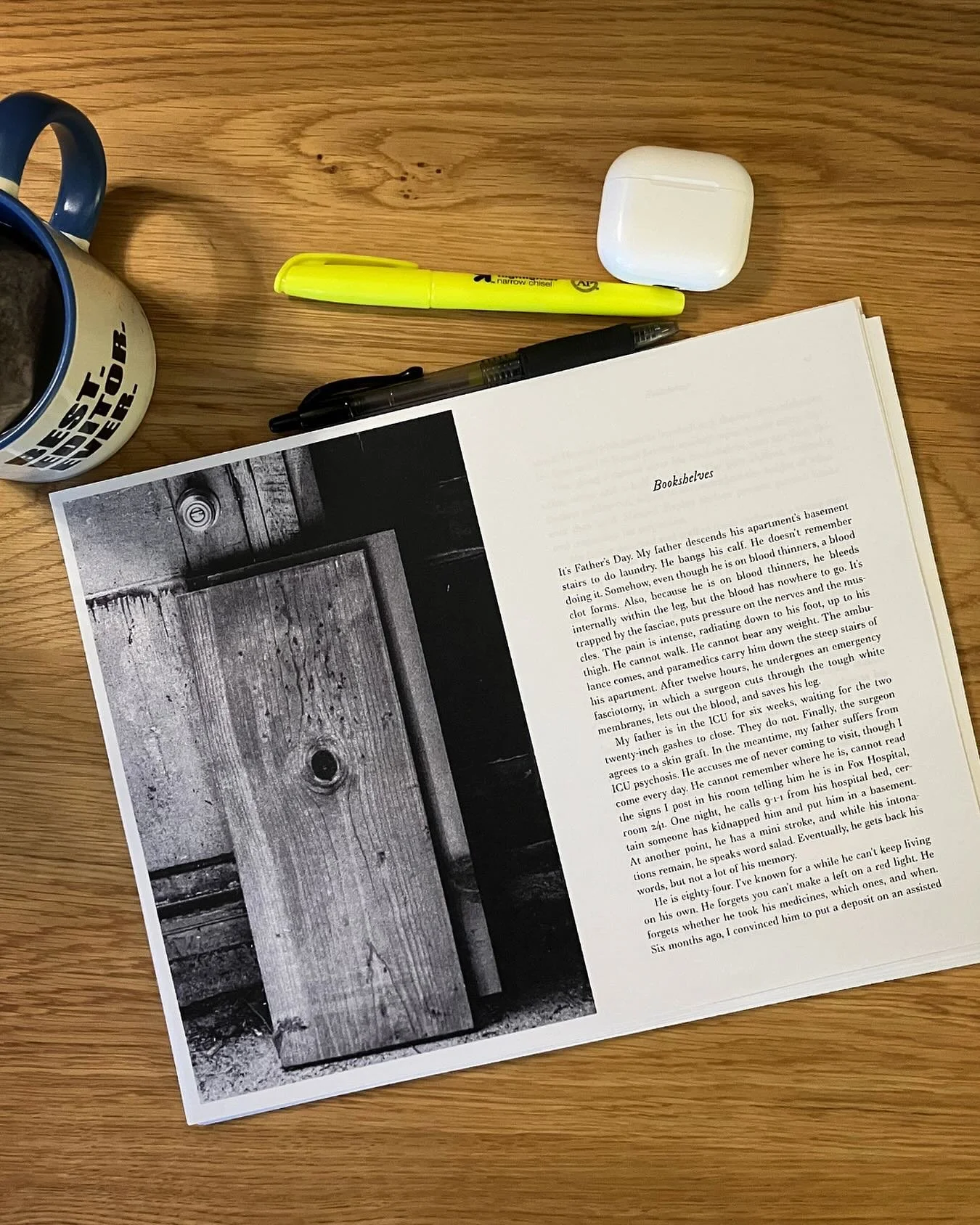 We are continually amazed by just how GOOD this book is&mdash;even on our fifth, sixth, and seventh full reread. 

We know you&rsquo;ll love Objects of Affection: A Memoir in Essays by @kdz_photography too. 178 pages, composed of 15 essays and origin