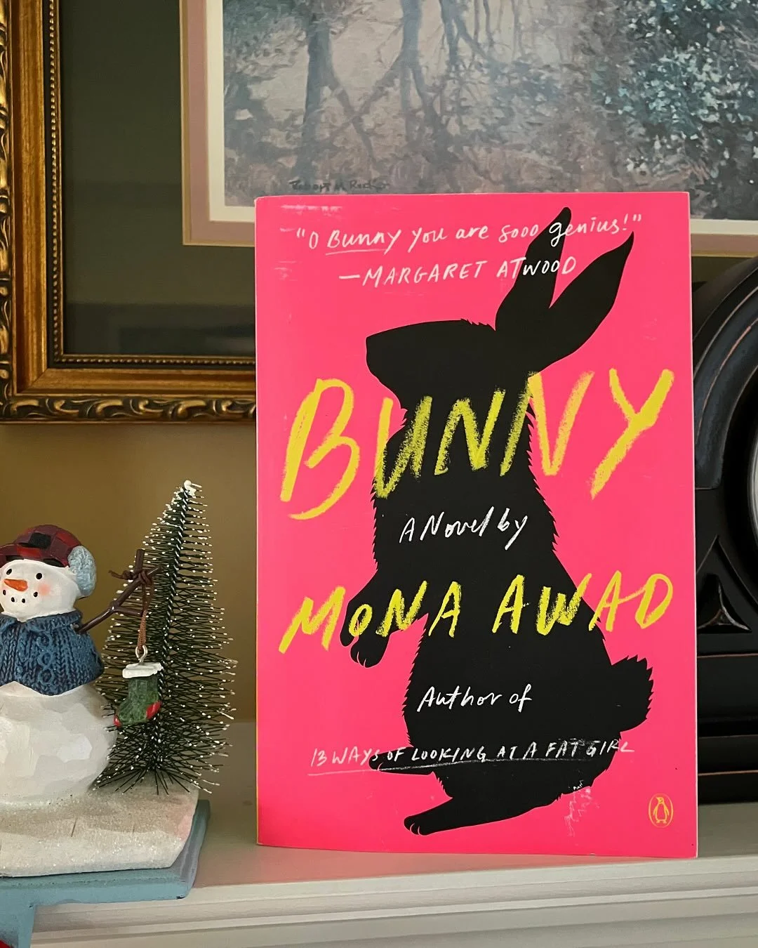 We&rsquo;re taking a break from Press work over the next couple days to binge these beauties by Mona Awad. 

Happy holidays from SU Press! ❄️

We hope you also got all the books (and other presents) you wanted. 

#amreading #fictionbooks #womenwriter