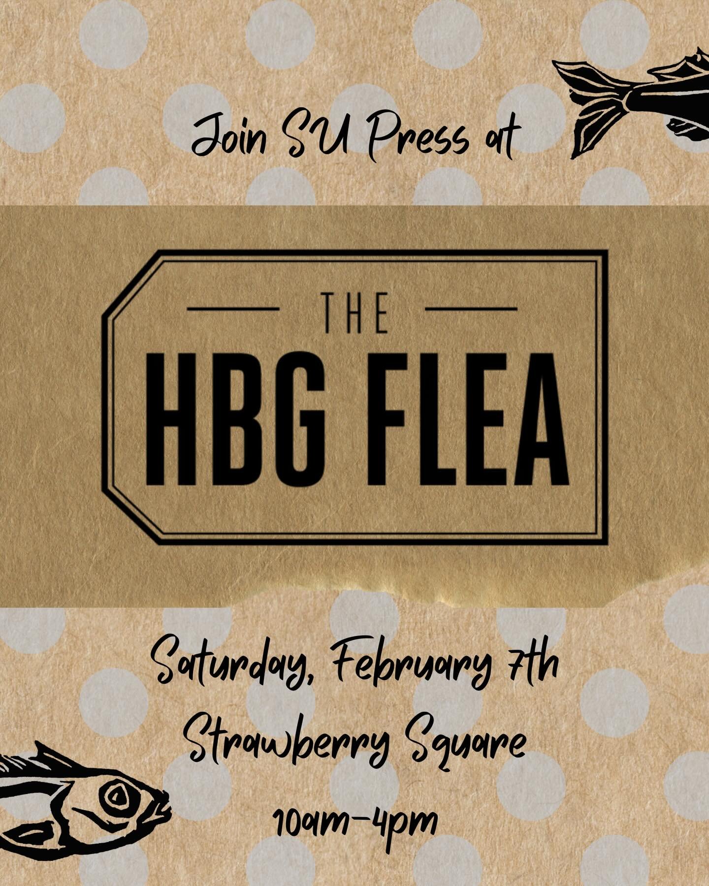 This Saturday, editorial assistants @haley.seitz and @fayth22renegade will be traveling to Harrisburg to represent SU Press at the @hbgflea.

In addition to our usual products, we&rsquo;ll have 2 new greeting cards, designed specifically for Valentin