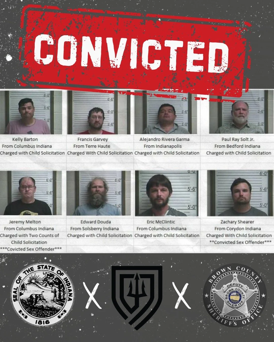 When you support Covenant Rescue Group, this is what your support makes possible.

The Brown County, Indiana Prosecutor&rsquo;s Office just announced the final conviction from their first-ever human trafficking sting &mdash; an operation CRG conducte