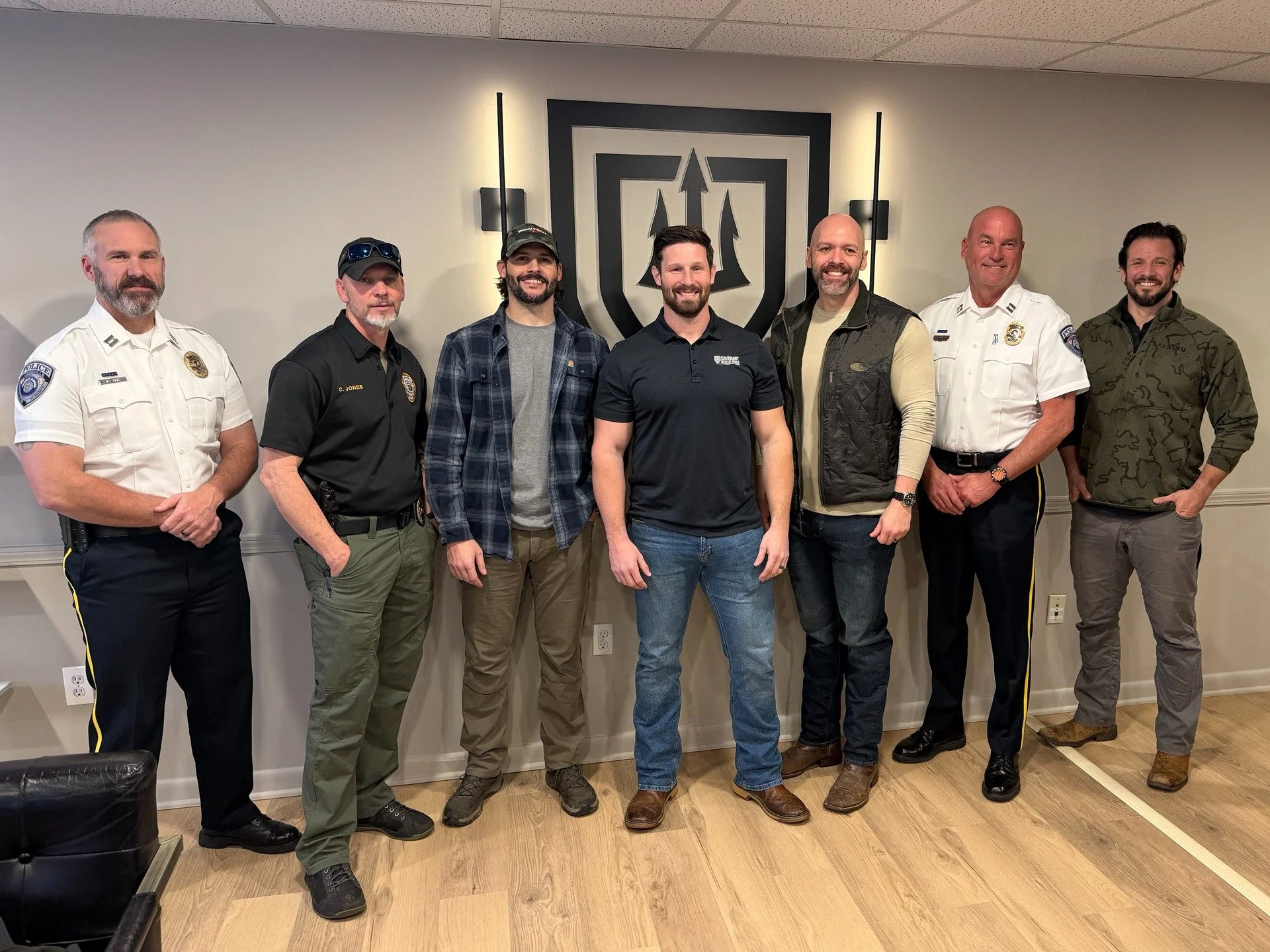 Officers from the Trussville Police Department in Alabama stopped by our office this week to personally thank our team and deliver a letter of recommendation from their Chief of Police for the training and operation we conducted together in August 20