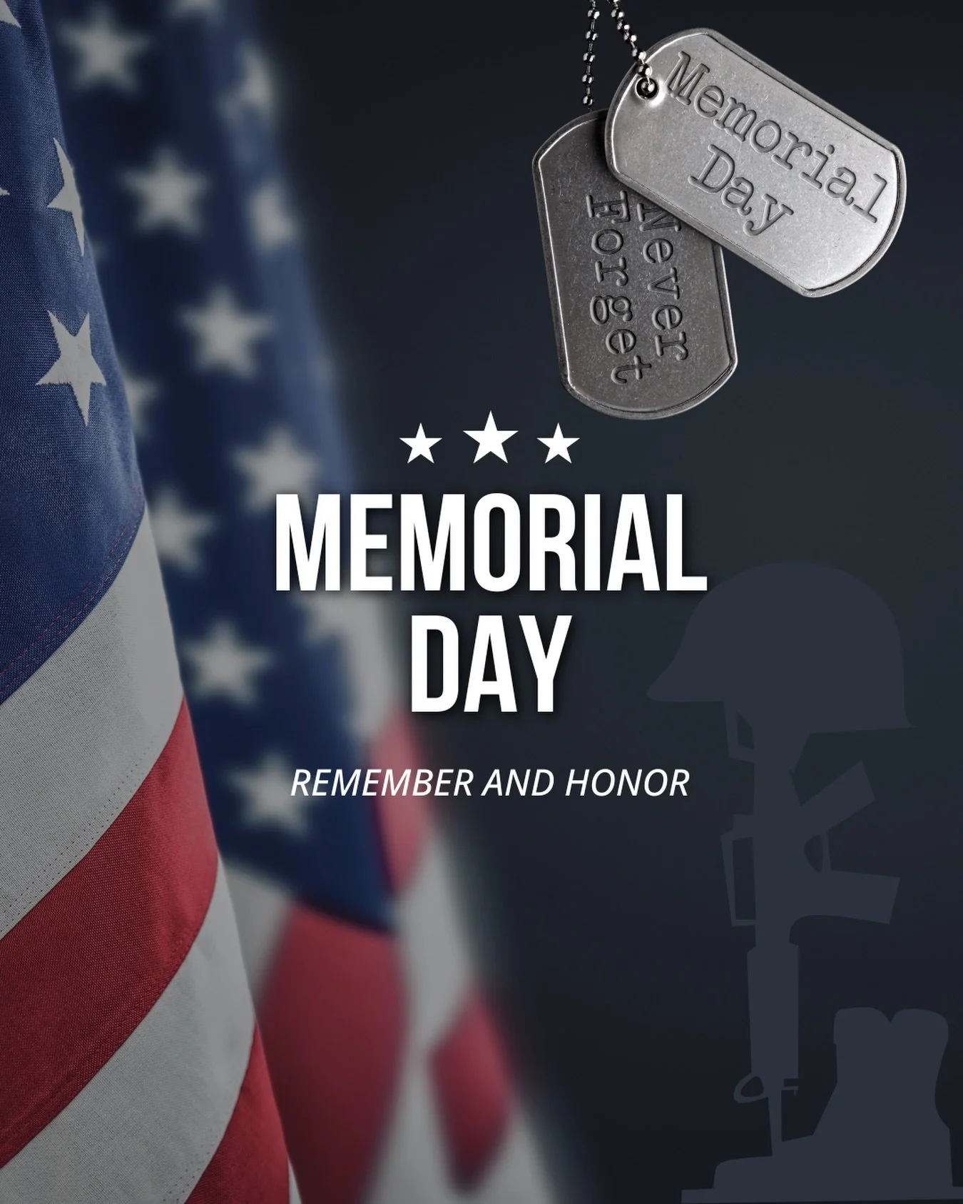 Today we remember the heroes who gave everything for this country. Their sacrifice secured freedoms many take for granted. We honor the fallen&mdash;and we will never forget. 🇺🇸