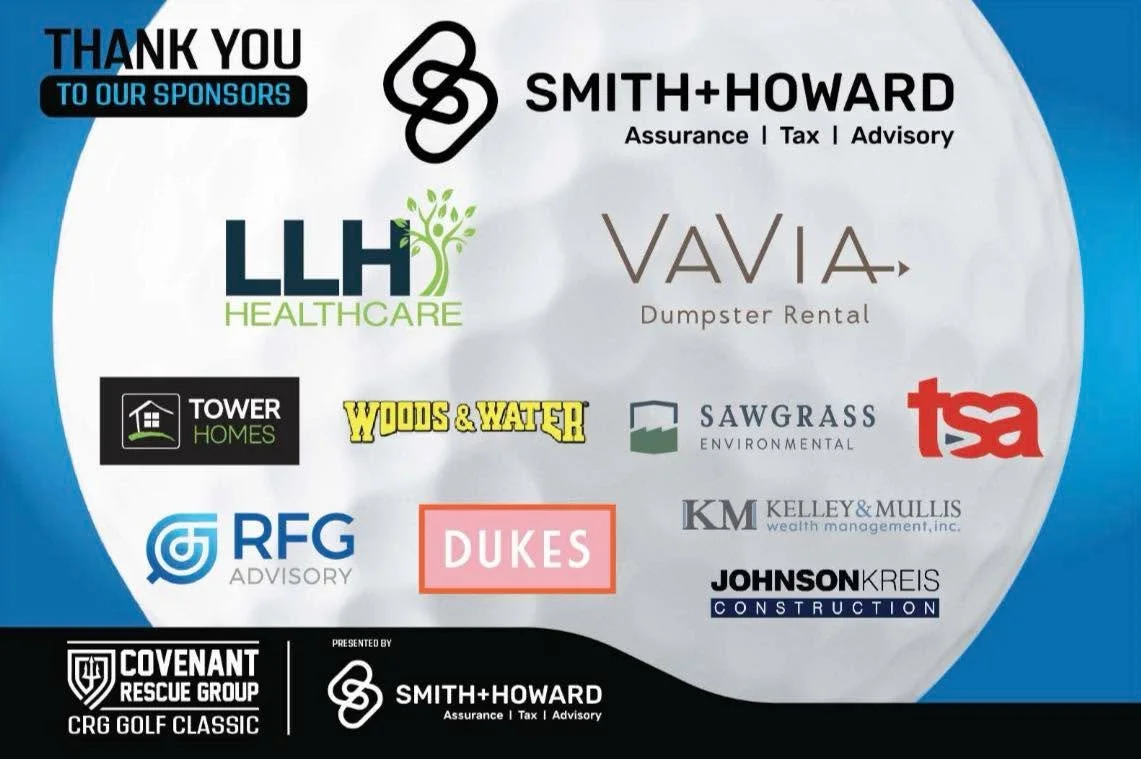 Today is the day! ⛳

Our 4th Annual Covenant Rescue Group Golf Tournament is here, and we&rsquo;re grateful to every sponsor who helped make it possible. Your support helps equip law enforcement and advance the fight against human trafficking and chi