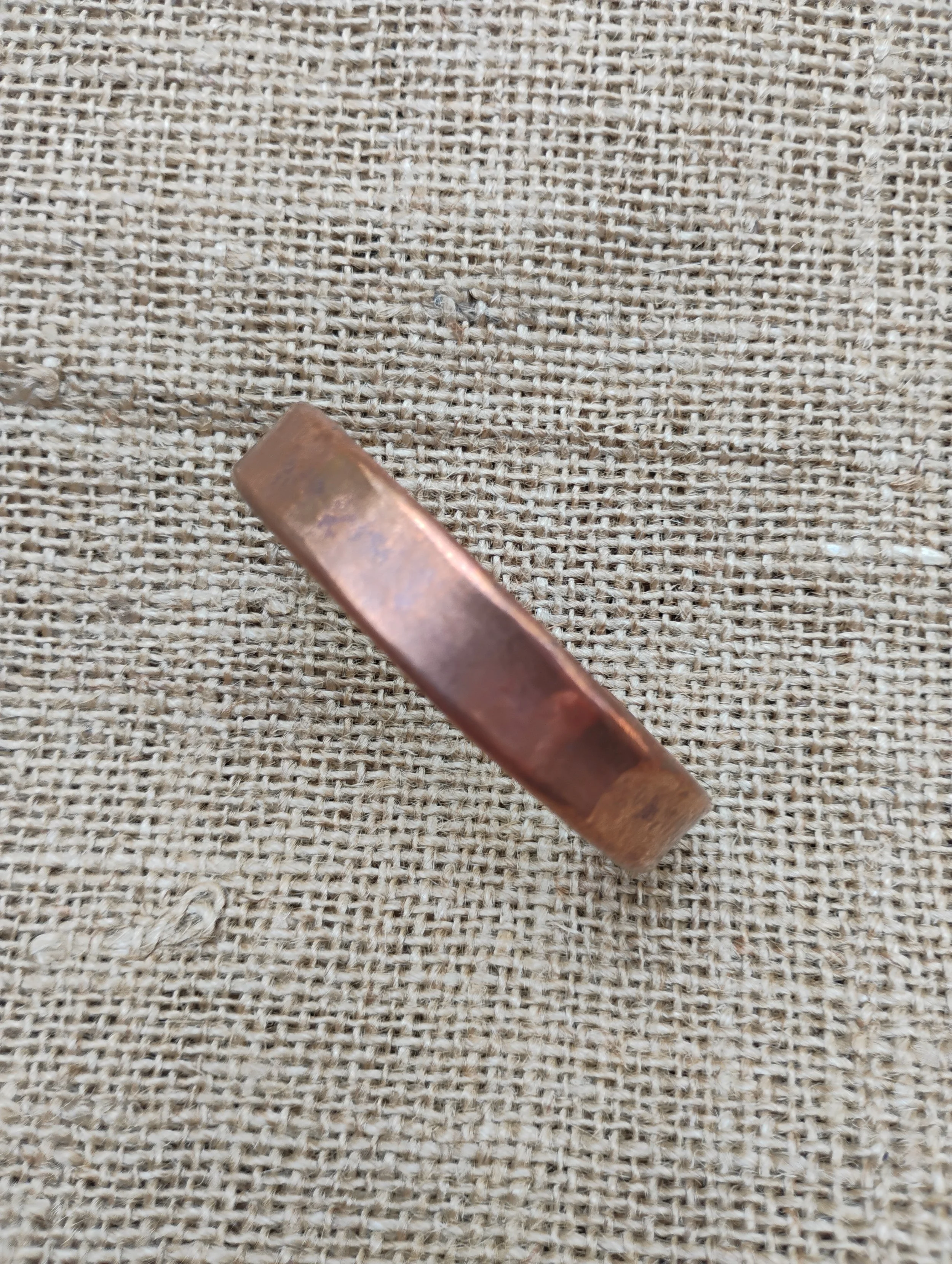 smooth copper bracelet