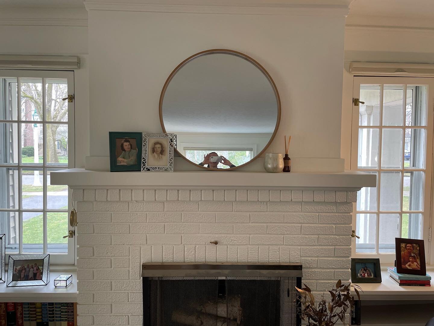 A quick fix for this fireplace. Sometimes all you need is just a couple simple adjustments.