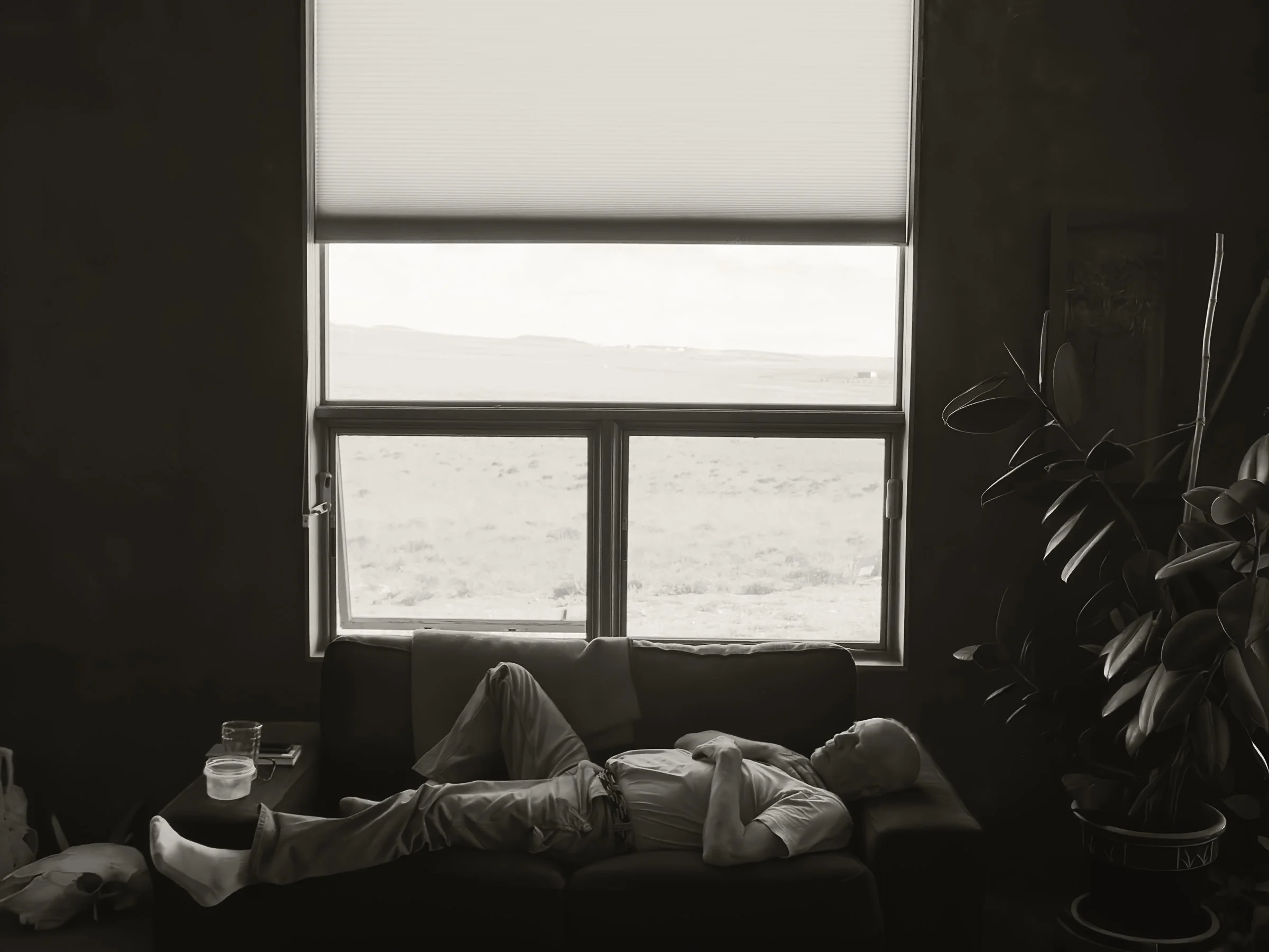 Bob, 2024, archival pigment print, 12 x 18 inches, by Susan Moldenhauer