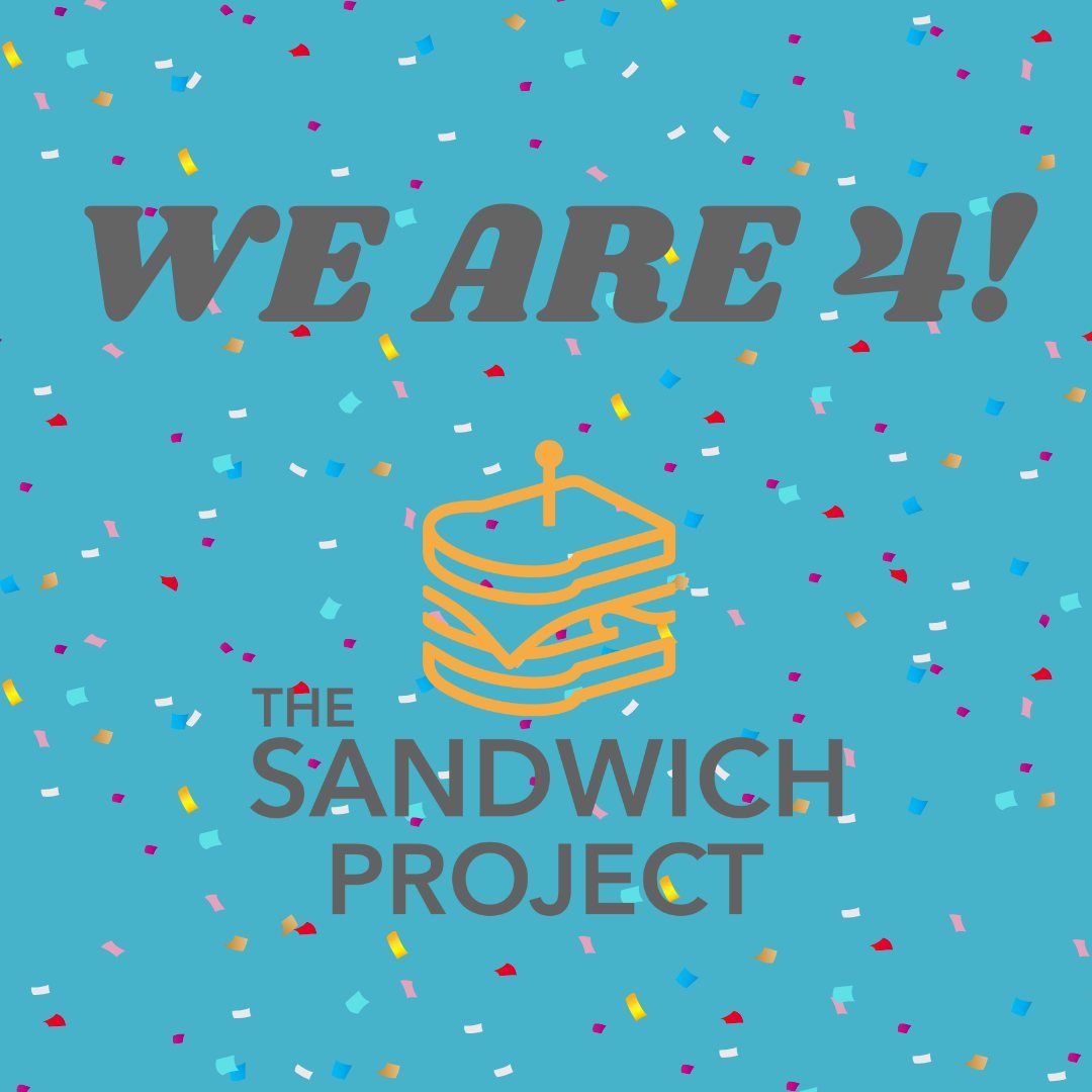 Today marks our 4th anniversary. Together, we have made and distributed more than 1.3 million sandwiches to fight food insecurity in Metro Atlanta. We want to thank all our sandwich-makers and donors for their contribution. We believe that our world 