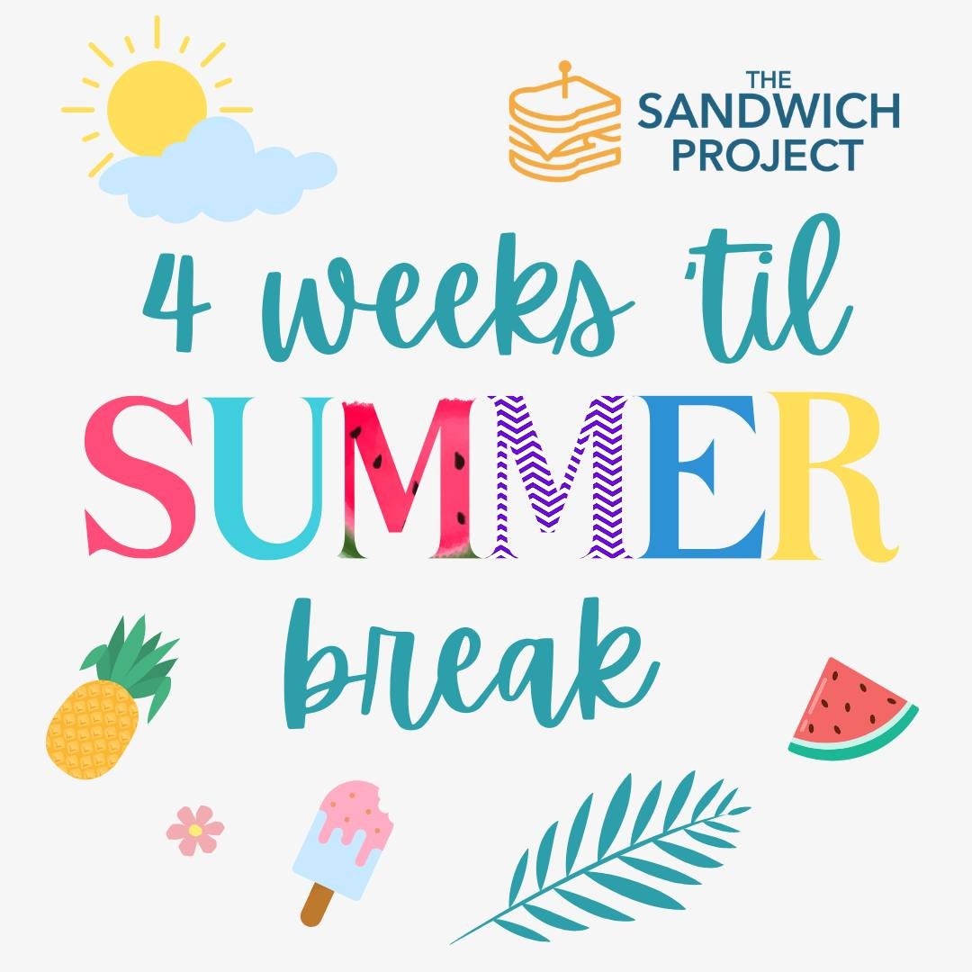 Can you believe it? Summer break is just 4 weeks away. For many, the break is a time for travel, camps, and simply relaxing. Please remember, though, that this time away from school can negatively impact children with food insecurity. Help us bridge 