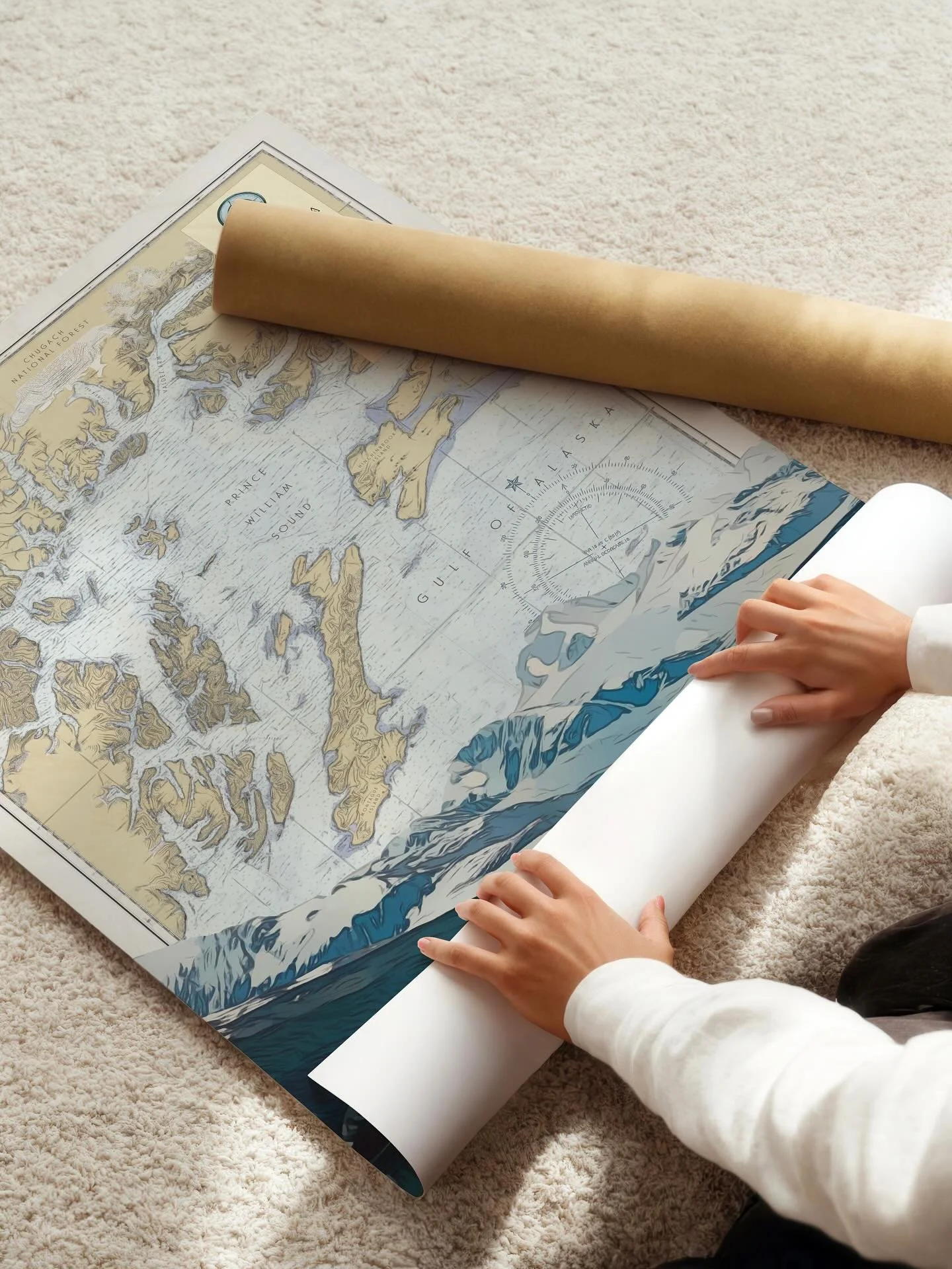 Each of our treasure maps is a gateway to real-world quests: handcrafted clues that lead to hidden caches of gold, silver, and gems in the wilds. 

In these maps lie hidden wilds and whispers of the past, Every line a promise, every landmark a secret