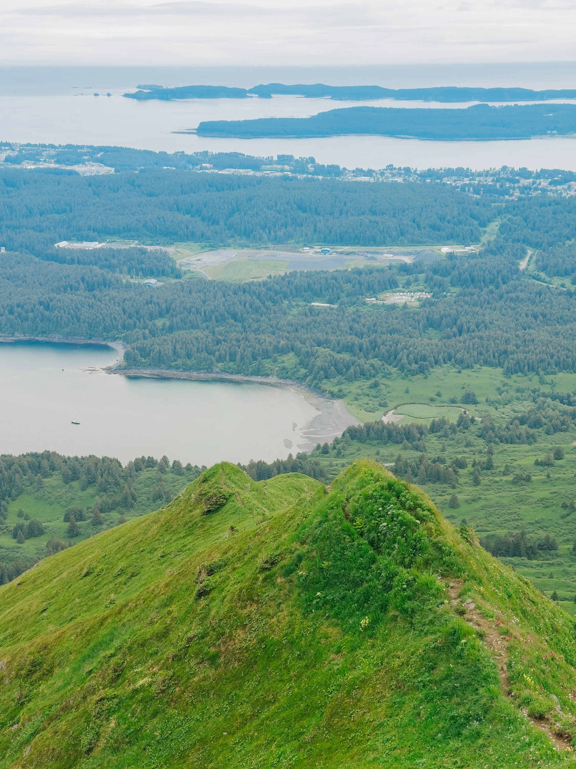 Three Sisters Trail on Kodiak Island, Alaska