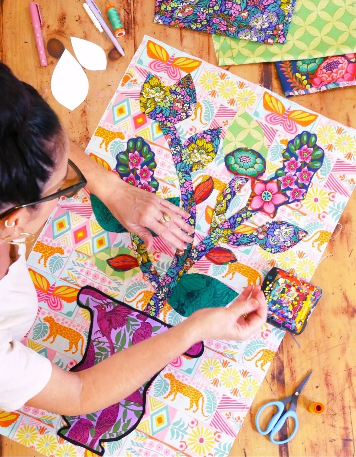 ✨ Just announced! We&rsquo;re thrilled to offer the Anna Maria Rhapsody 5-Month Block of the Month Quilt Kit &ndash; and honestly, we loved this one so much we couldn&rsquo;t pass it up... and we hope you fall in love with it too! 💐

This vibrant 72