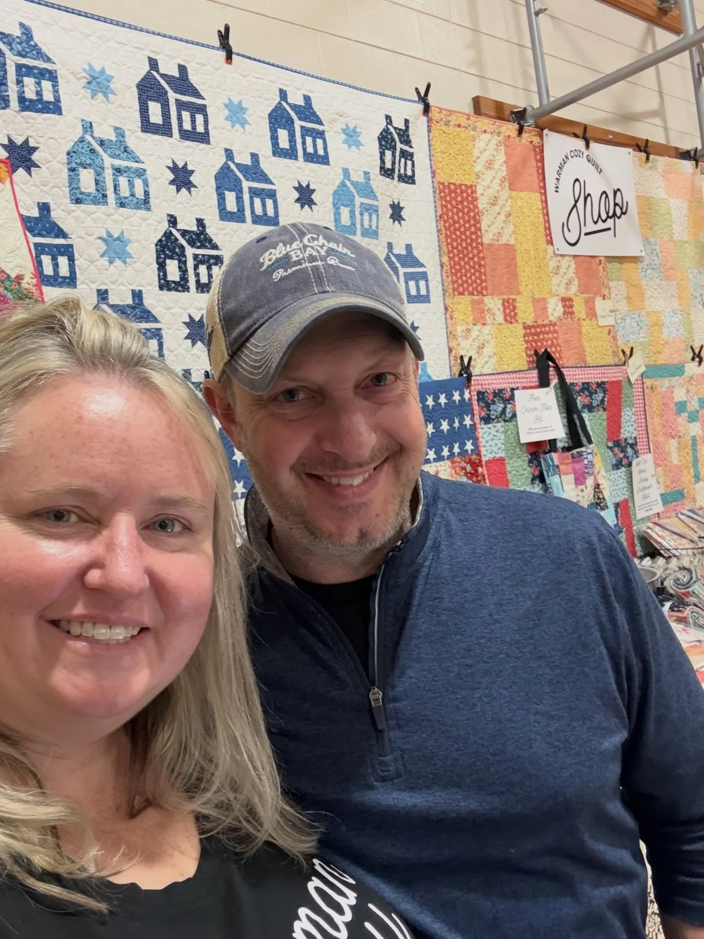 Stop by and see Peter and I at the Pride of the Prairie Quilt Guild Show in Crest Hill, IL today and tomorrow!