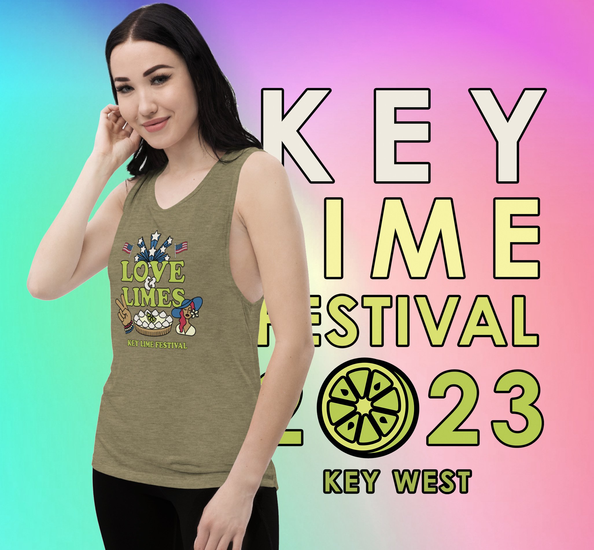 klf love and limes tank womens .jpg