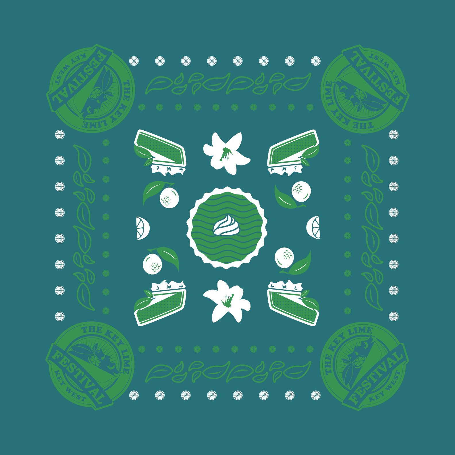 Key Lime Fest Teal Bandana.jpg