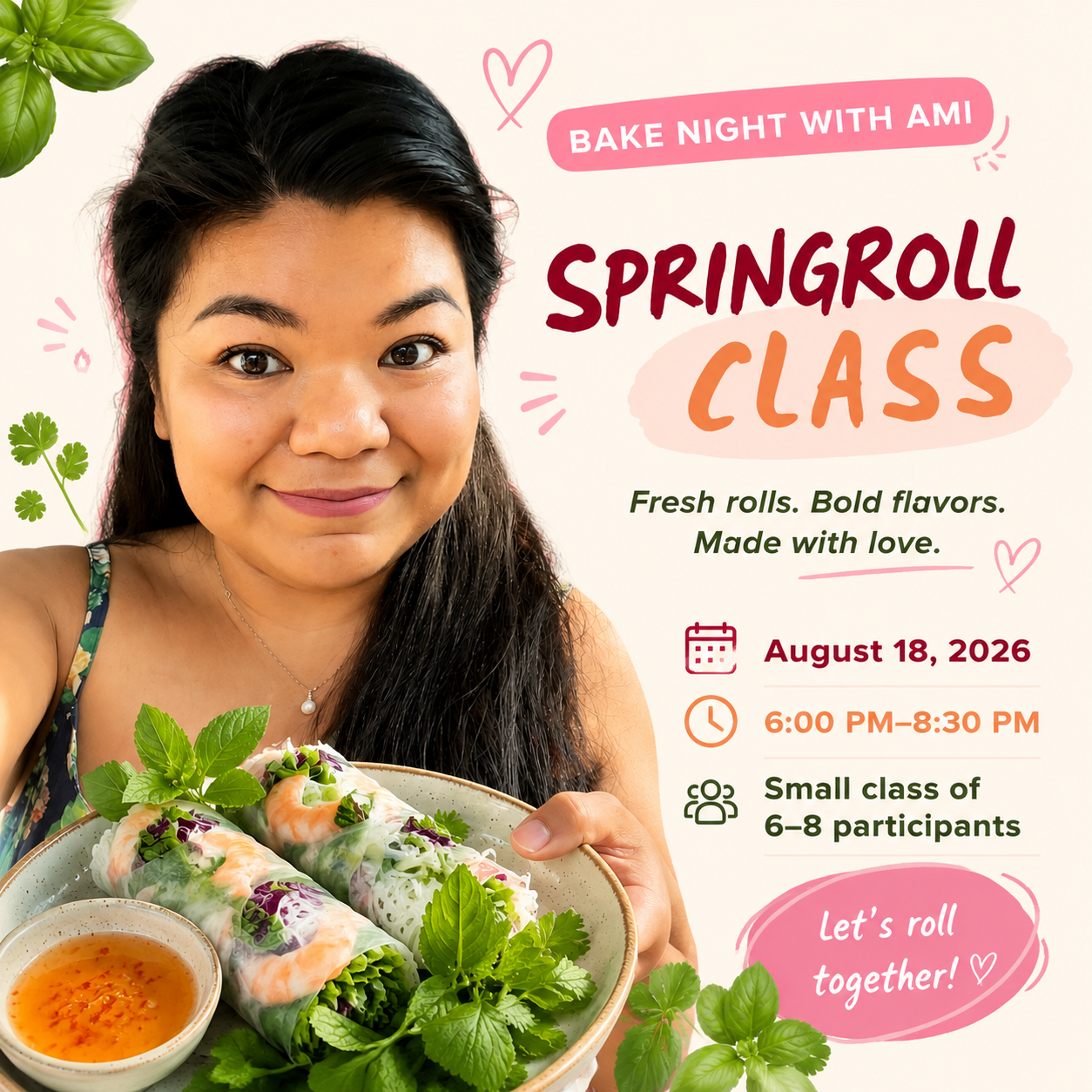 Bake Night with Ami: Roll With It