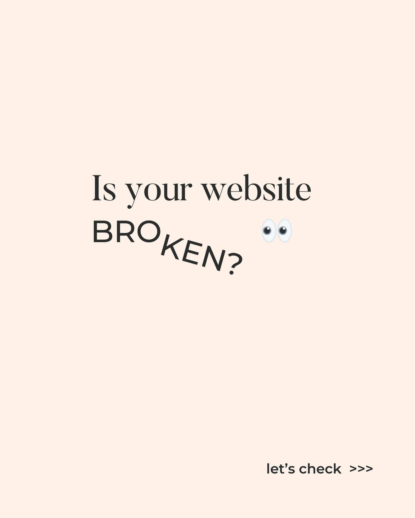 Let&rsquo;s FIX your website 🛠️

So many business owners neglect or ignore their website because it&rsquo;s not their zone of genius&hellip;

But here&rsquo;s the thing &mdash; your website should be working FOR you, generating leads and sales aroun