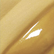 Close-up of a yellowish surface with a small white reflective spot.
