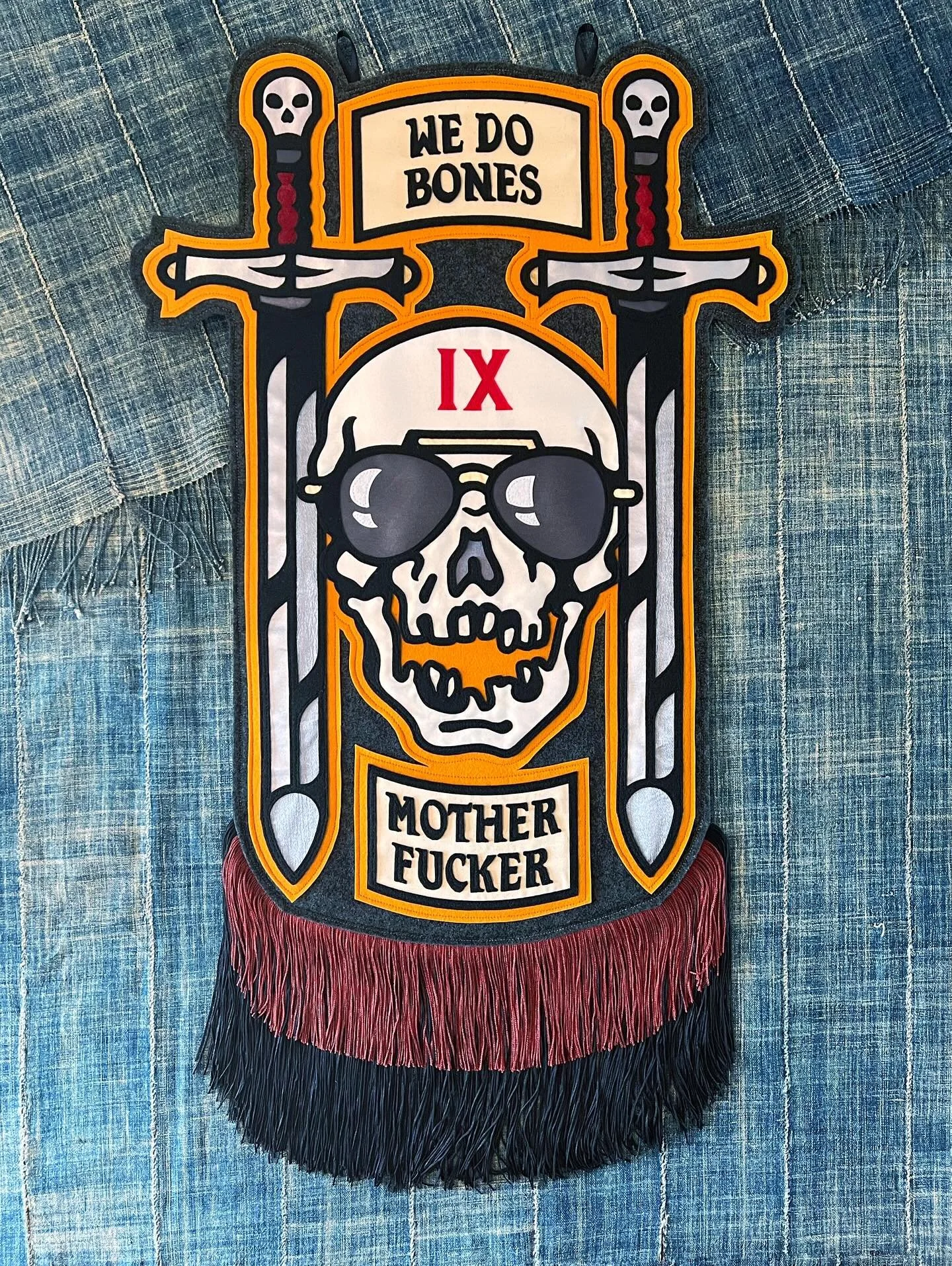 THE GIDEON THE NINTH. Custom for @tiamatsapology 

(okay real talk, I don&rsquo;t know if I forgot the name of this banner or forgot TO name this banner, so give me grace)

Gideon the Ninth fans STAND UP! This was a really fun one to make because &he