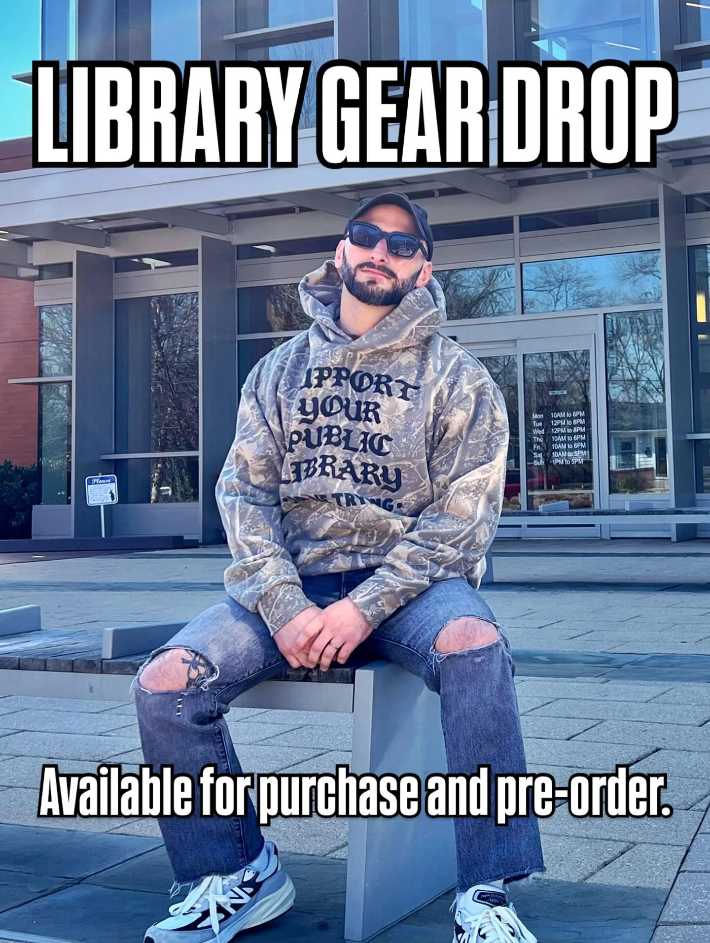 LIBRARY GEAR IS ONLINE. Preorders available too!

Thank you everyone who entered the giveaway! All available items are online, ready to be purchased. 

Because of the limited quantities, there is also a pre-order form live that will run for two weeks