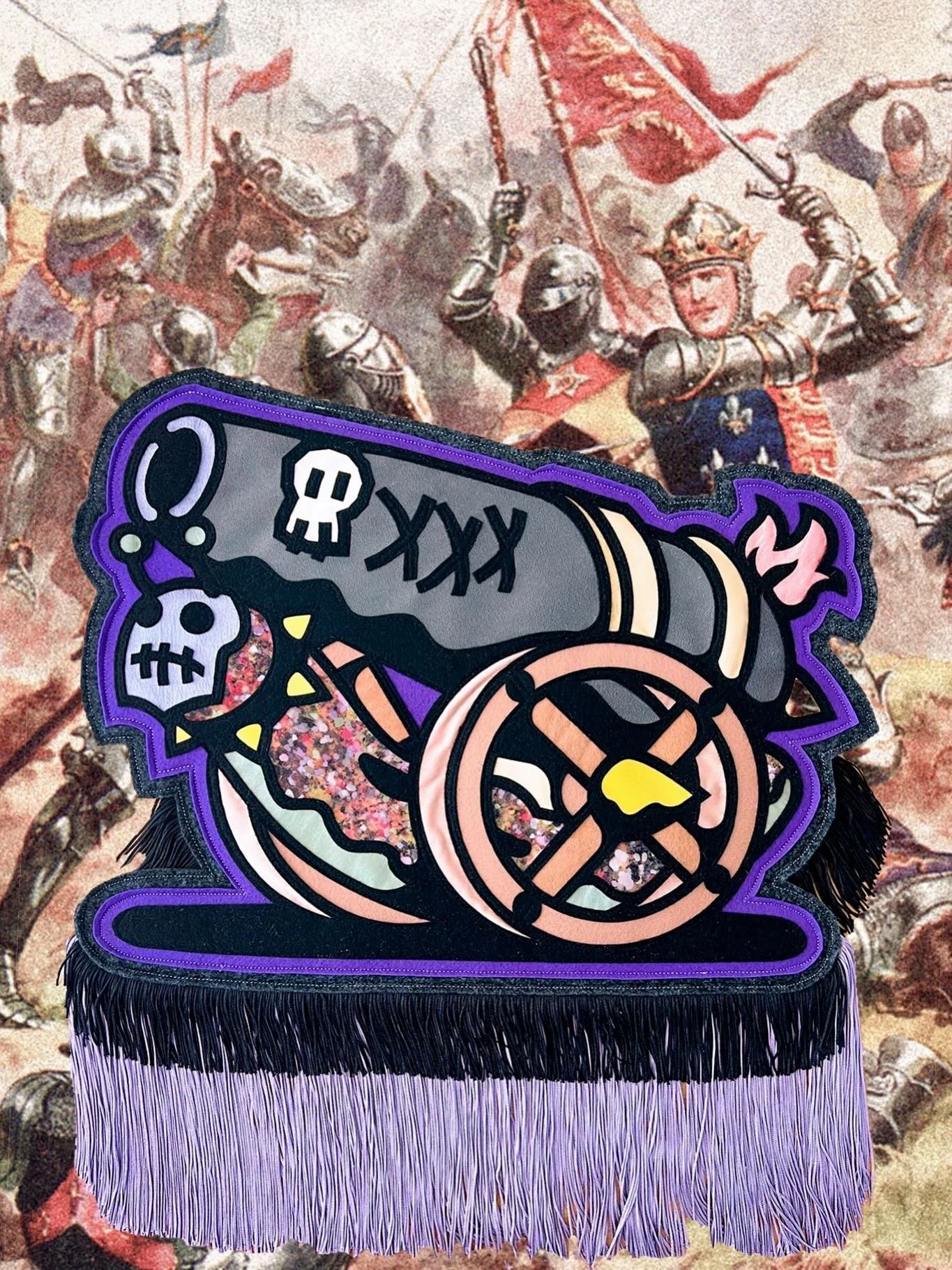 THE SEIGE VEHICLE OF THE WILD ONES. Available at the Baltimore Tattoo Arts Festival, April 24-26

Much like &ldquo;frog wizard,&rdquo; I only had the words &ldquo;snail cannon&rdquo; written in my notes. What that meant when I wrote it, who knows? Bu