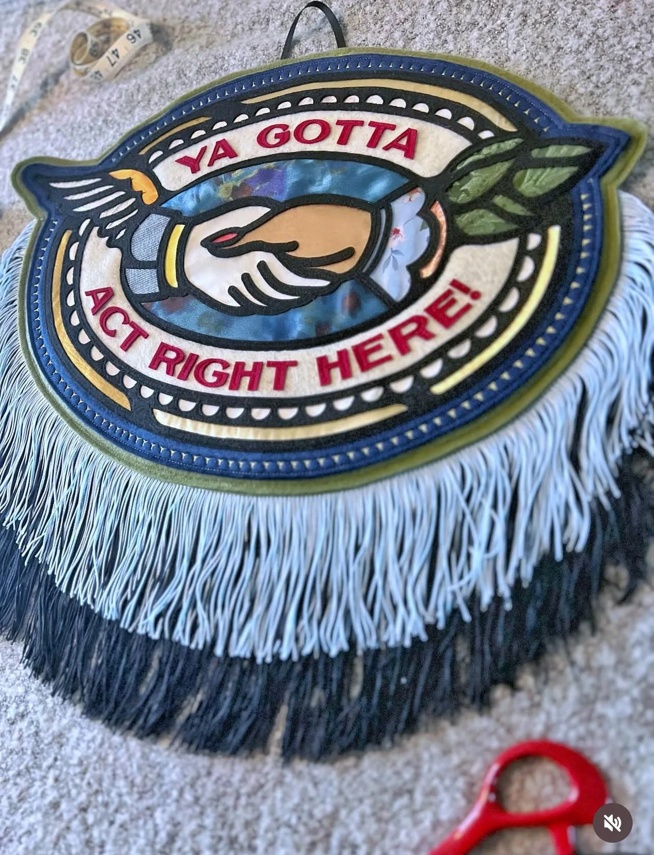 THE HOUSE RULES - Act Right Traditional Tattoo Banner