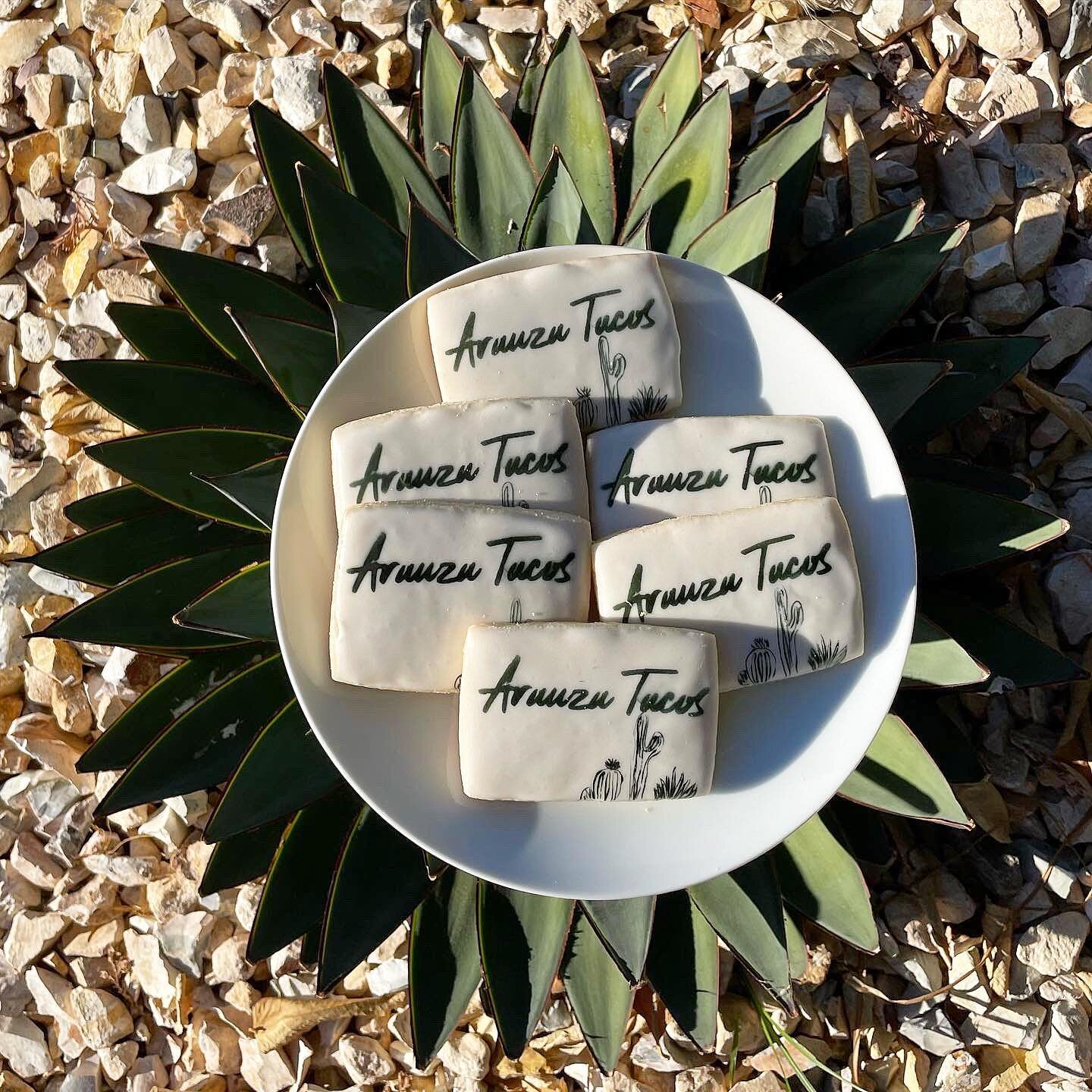 We never thought our logo could look this good on cookies!  Thank you @sugarcookiesbyyuny for your gift to us 🌵🔥