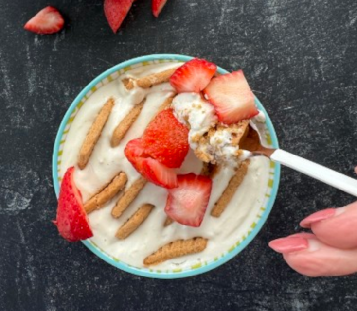 Protein-Packed Japanese Cheesecake