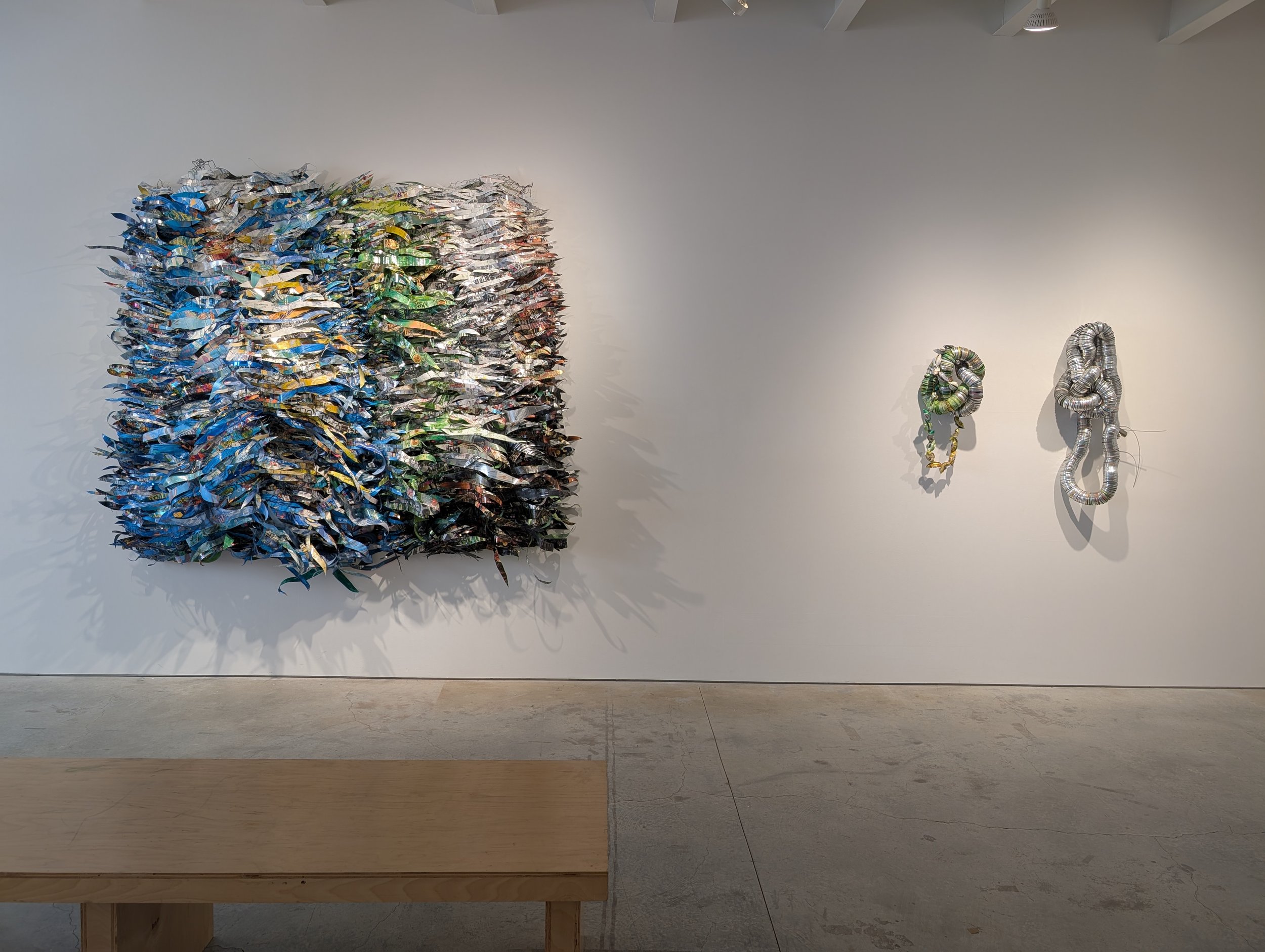 Installation view, From One to Another, Christina Massey at Art Cake 2025