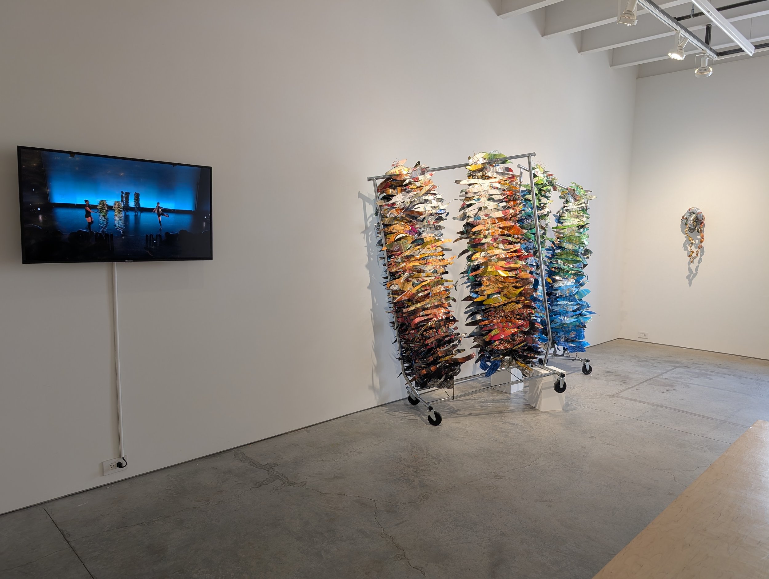 Installation view, From One to Another, Christina Massey at Art Cake 2025
