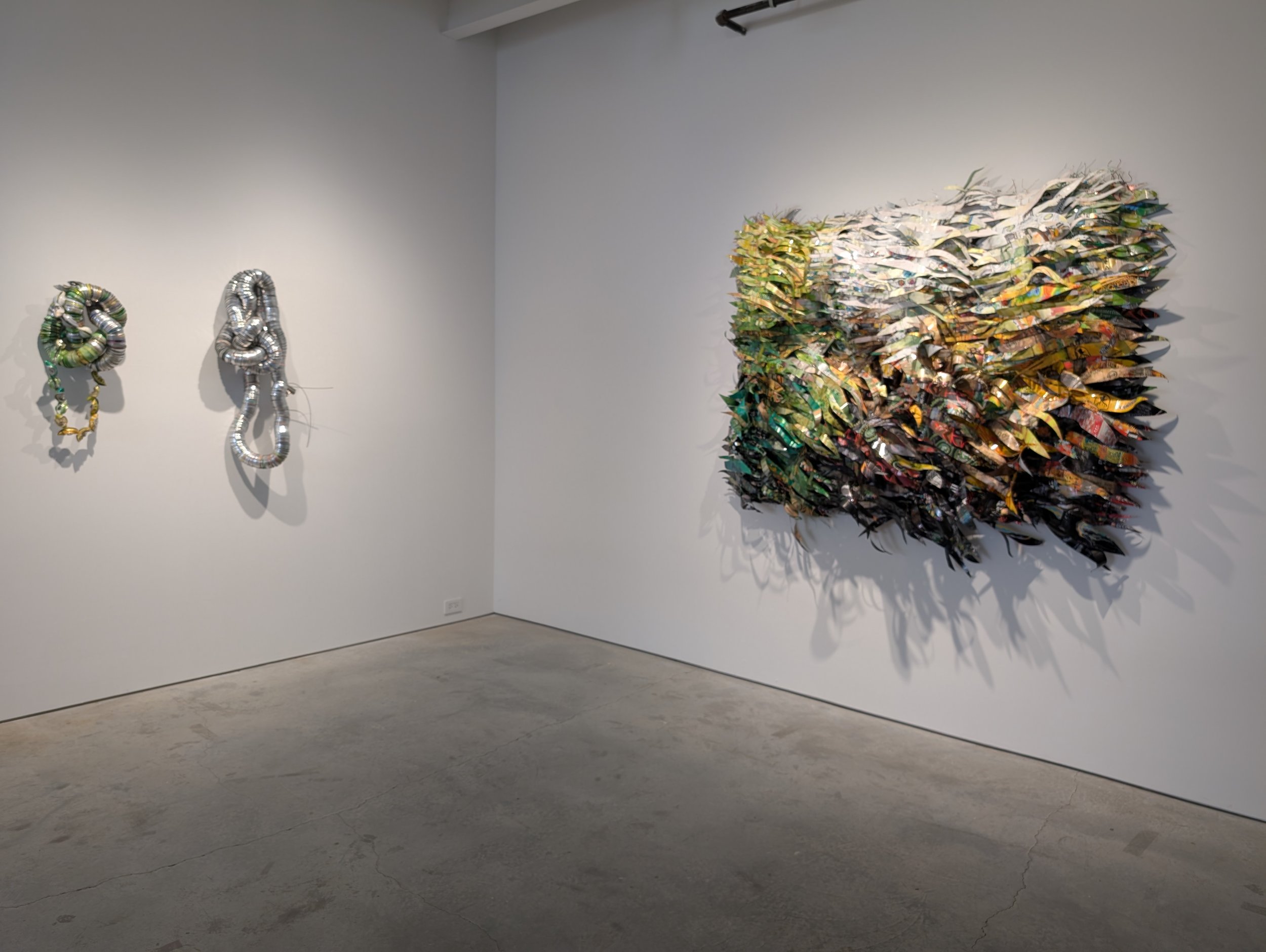 Installation view, From One to Another, Christina Massey at Art Cake 2025