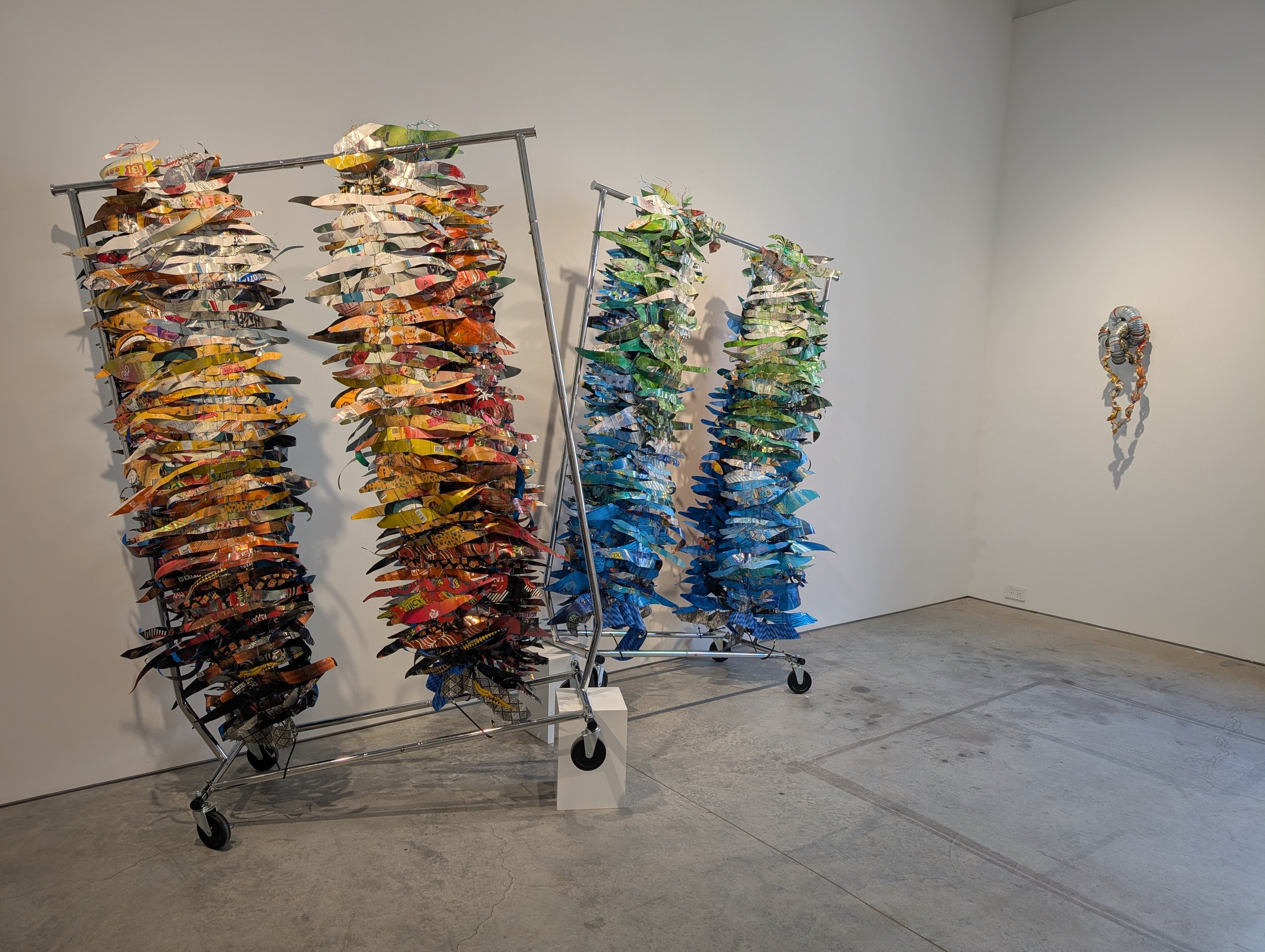 Installation view, From One to Another, Christina Massey at Art Cake 2025
