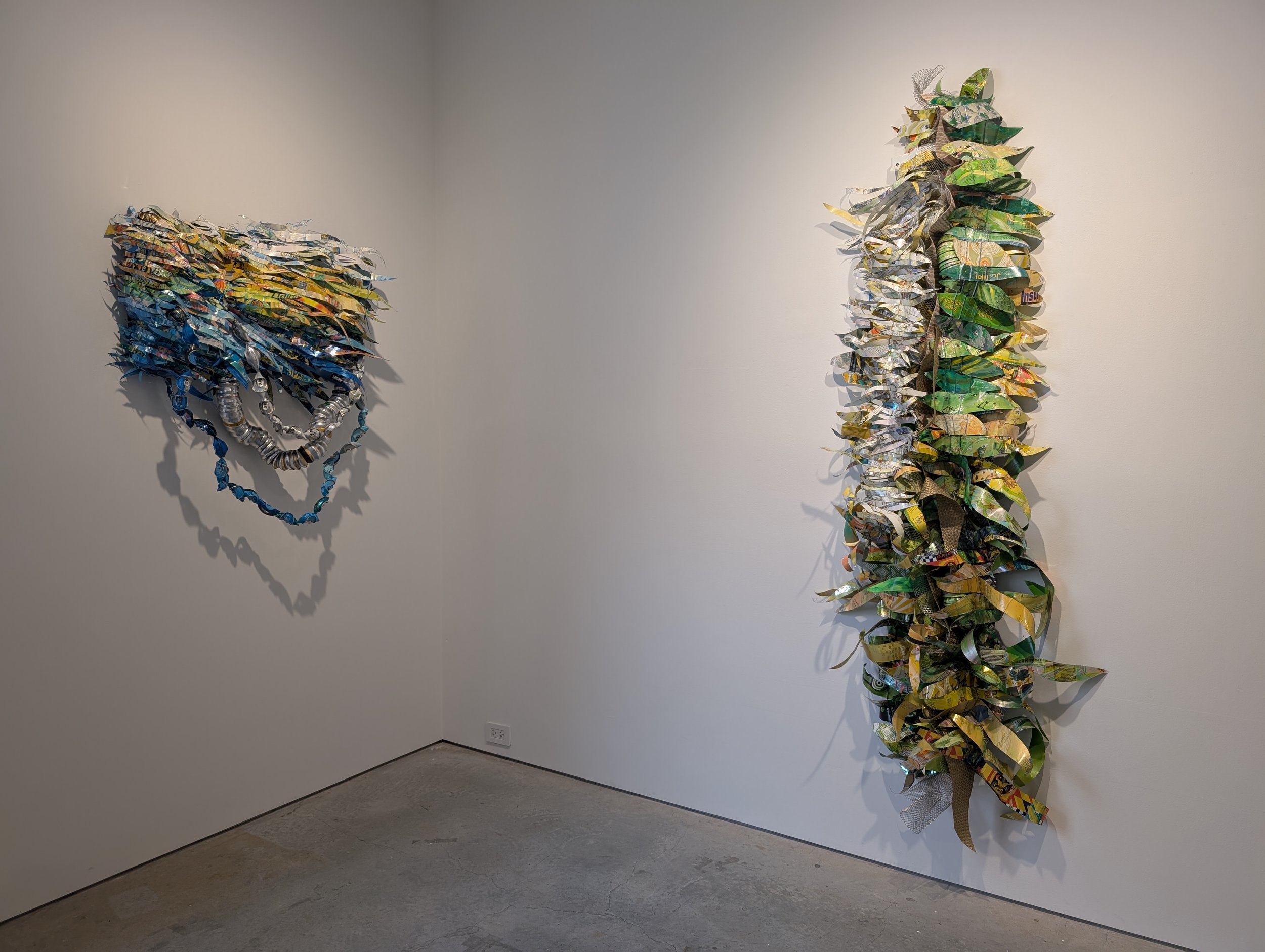 Installation view, From One to Another, Christina Massey at Art Cake 2025