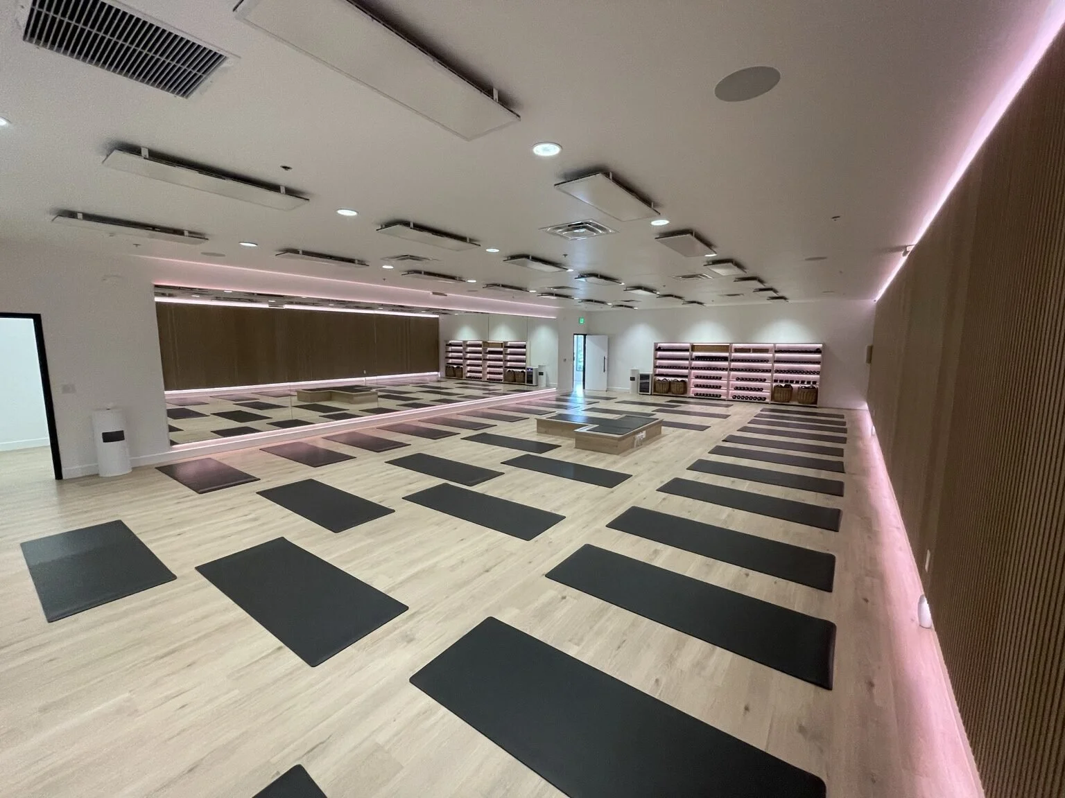 Identity Health wellness studio completed by Details Custom Builders