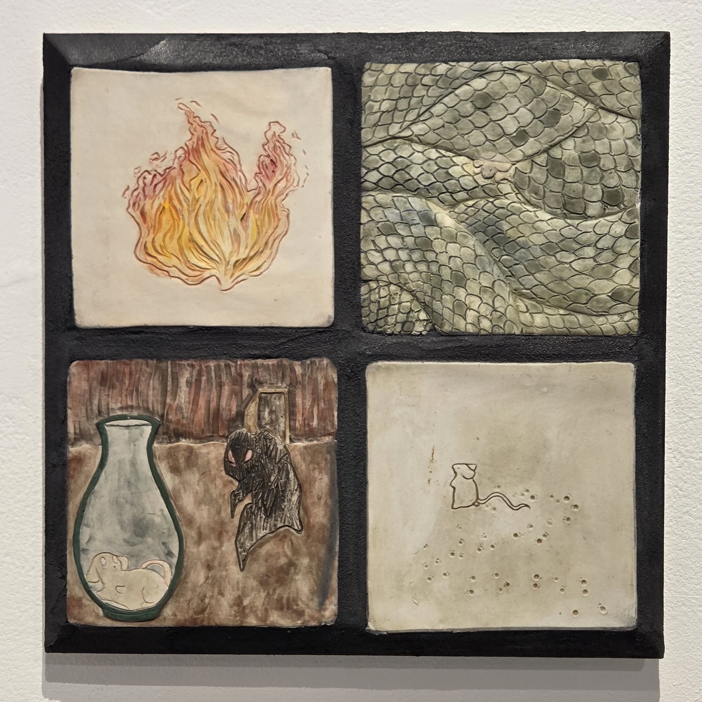 Rat stuck in a hard place