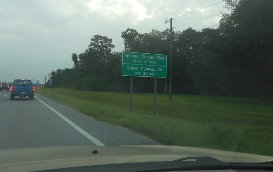 Wesley Chapel Sign