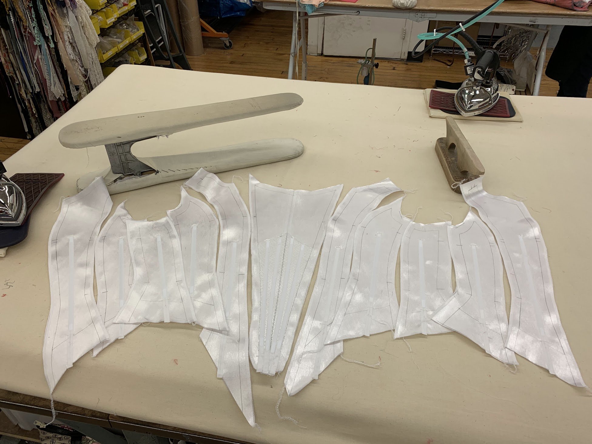 A good boned bodice starts with a good skeleton