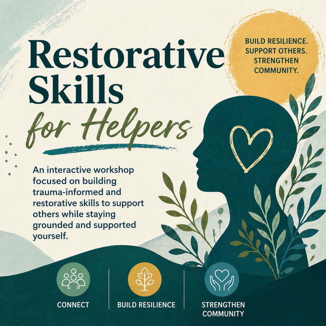 Restorative Skills for Helpers