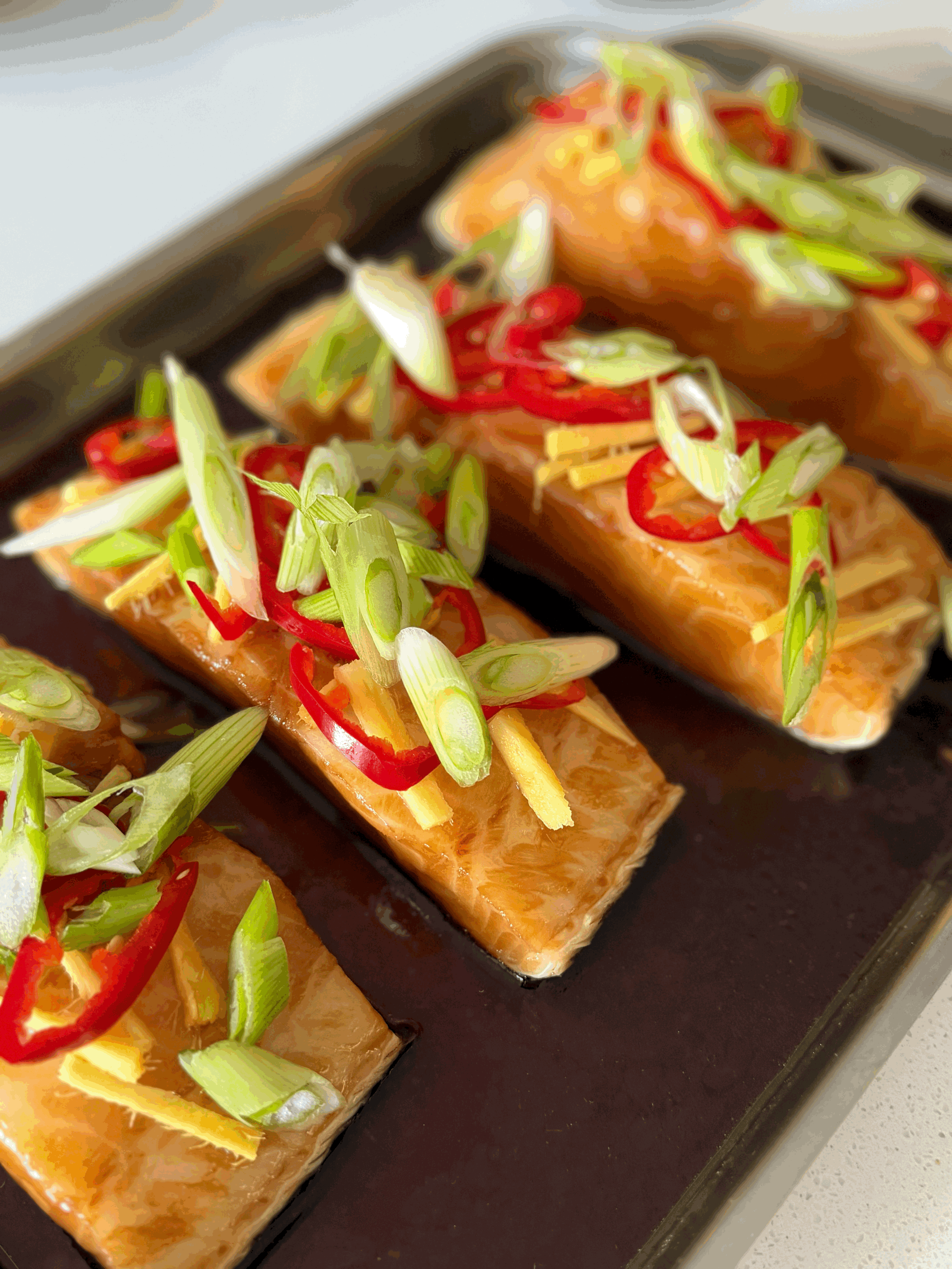 Ginger Scallion Sea Bass