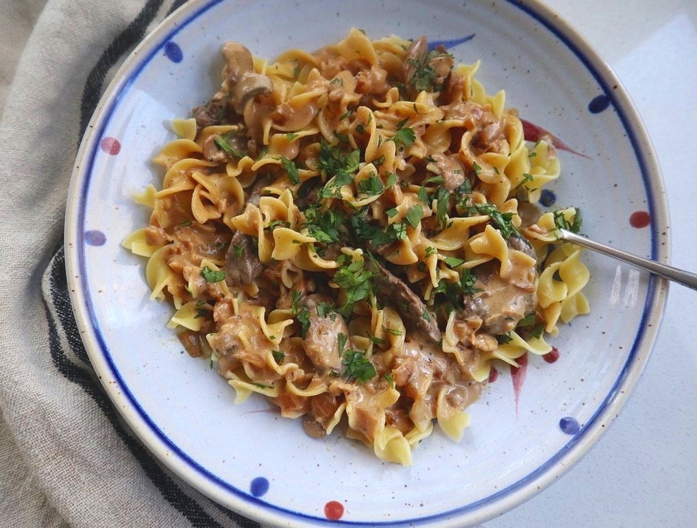 Beef Stroganoff