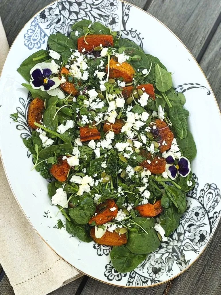 A Spring Salad Inspired by Chicana Sol Farmstead