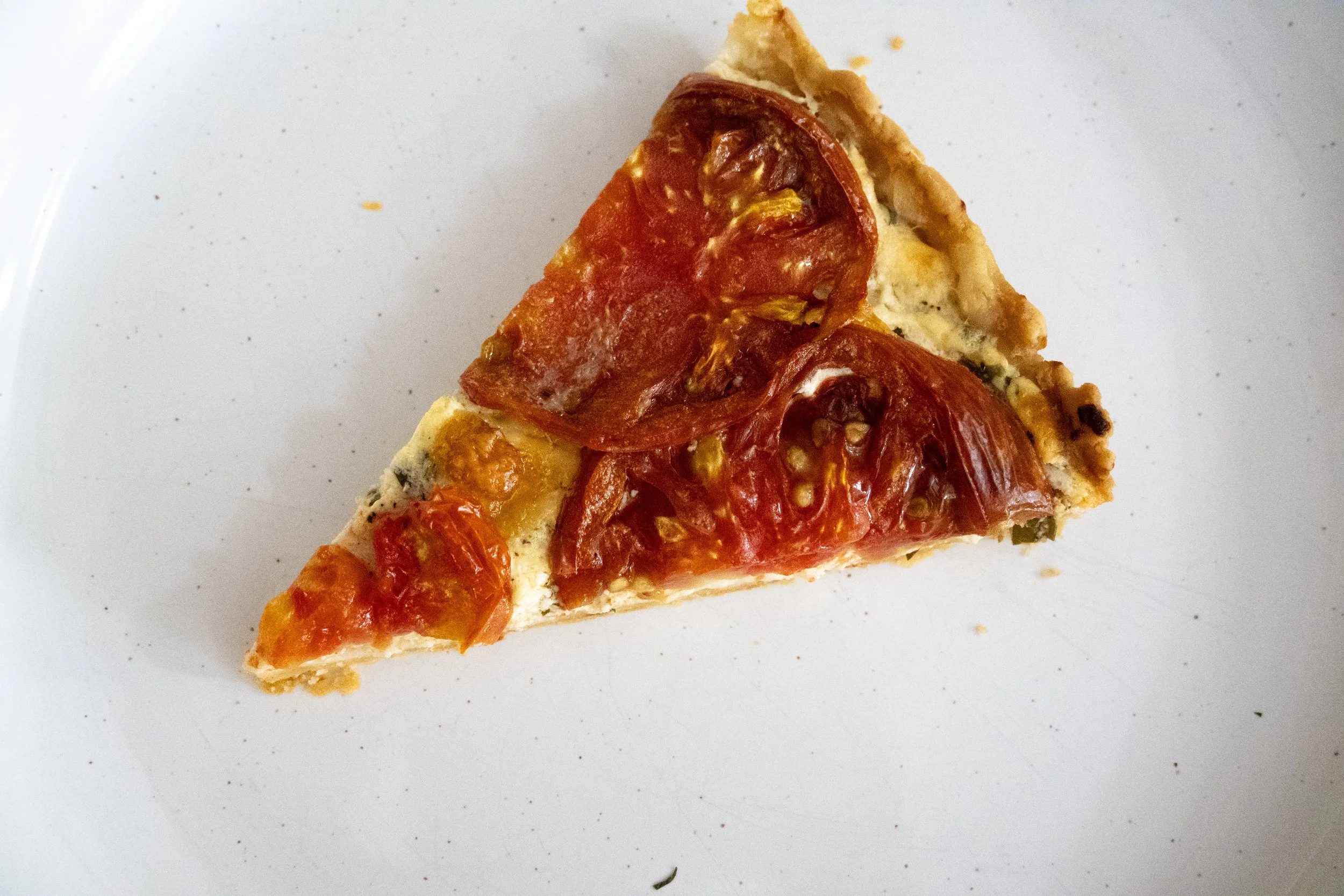 Heirloom Tomato Tart with Goat's Cheese