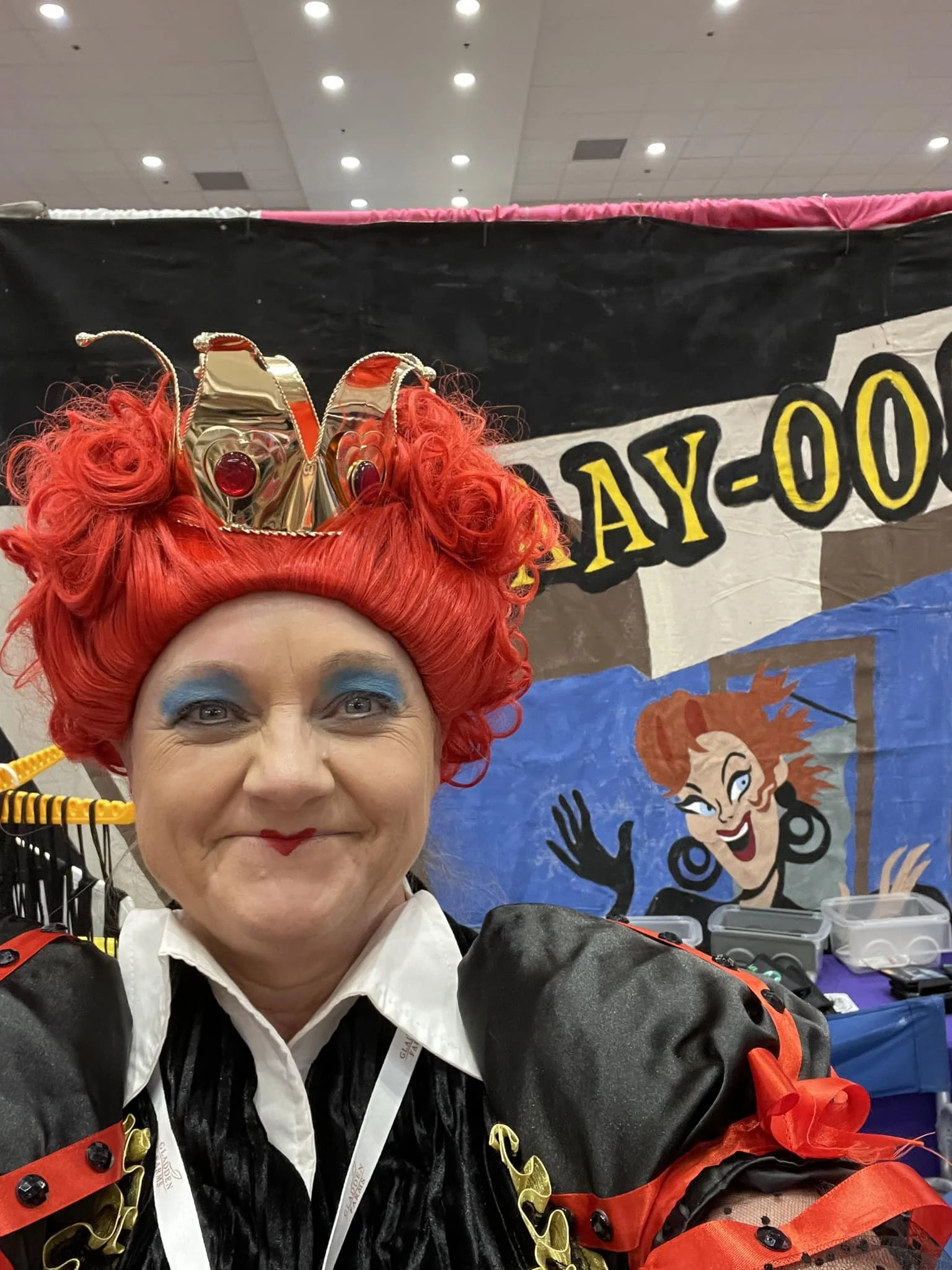 The Queen at the 2023 SAHBA home show