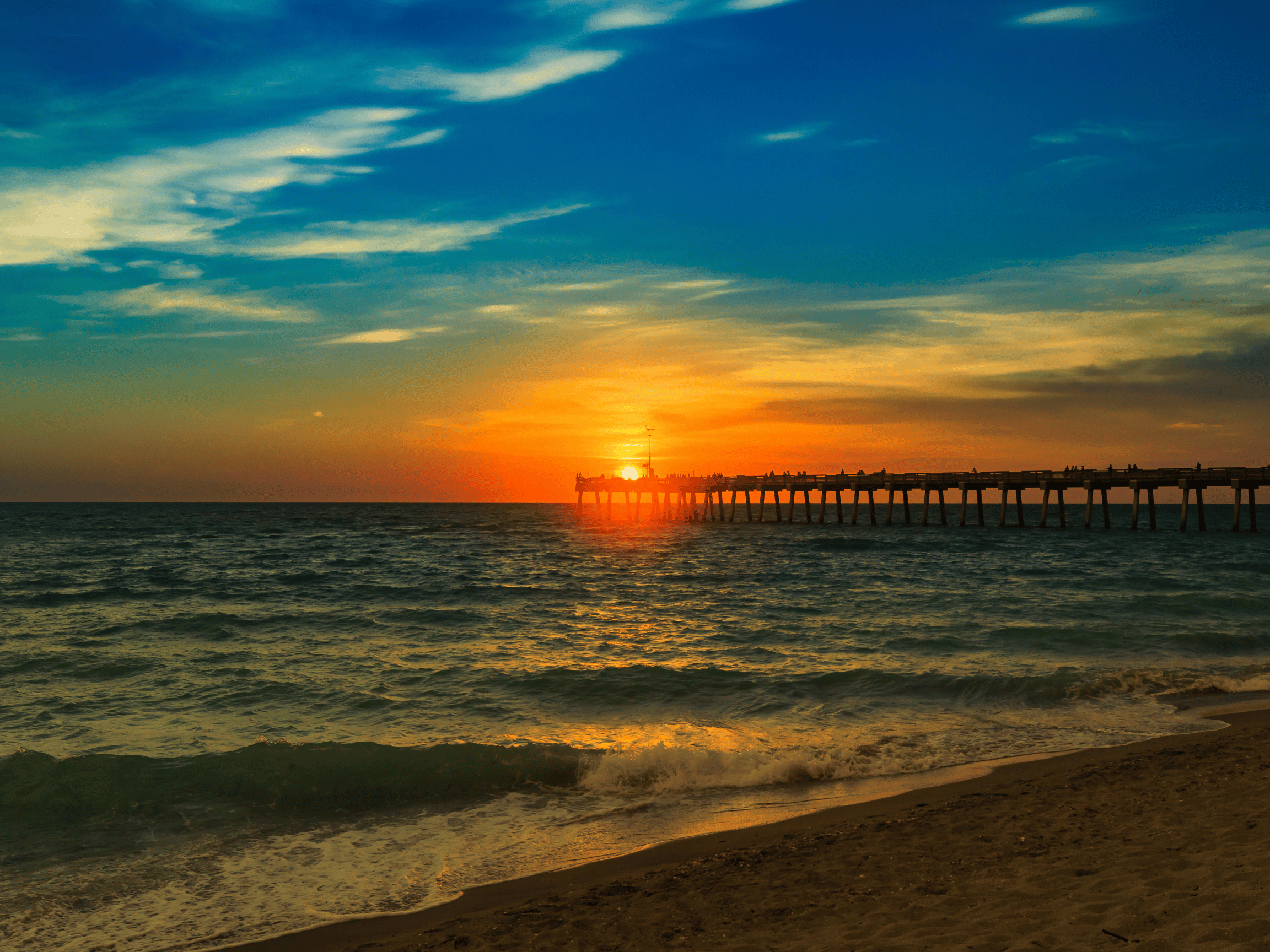 Fire on the Pier