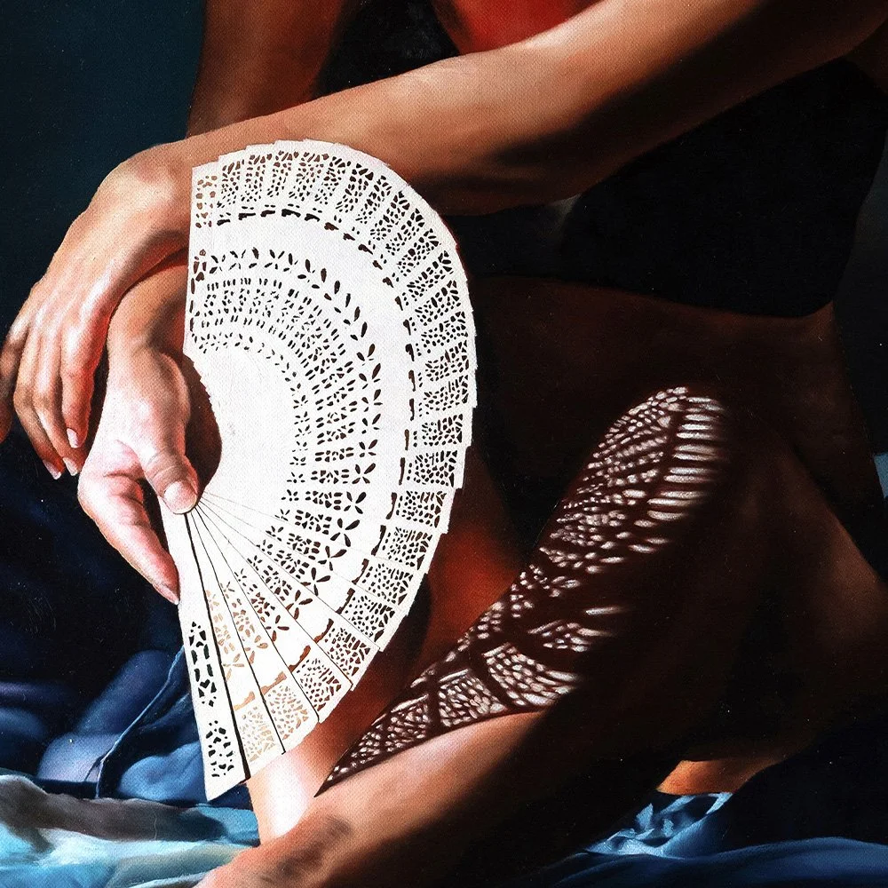Sarah Park - Summertime Serenity - 40x50cm - Oil on Linen Board - Web close up.jpg