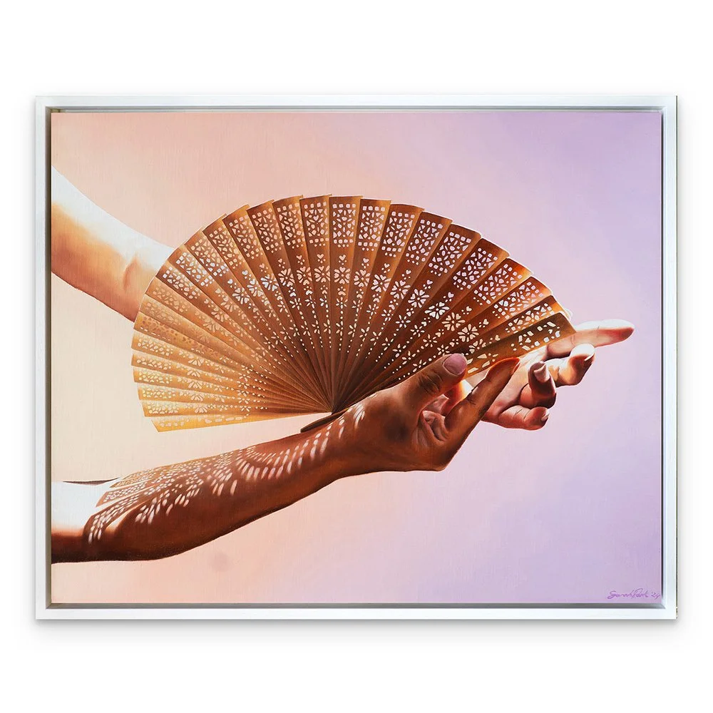 Sarah Park - Sunset Serenade - 50x40cm - Oil on Linen Board - Web mockup.jpg