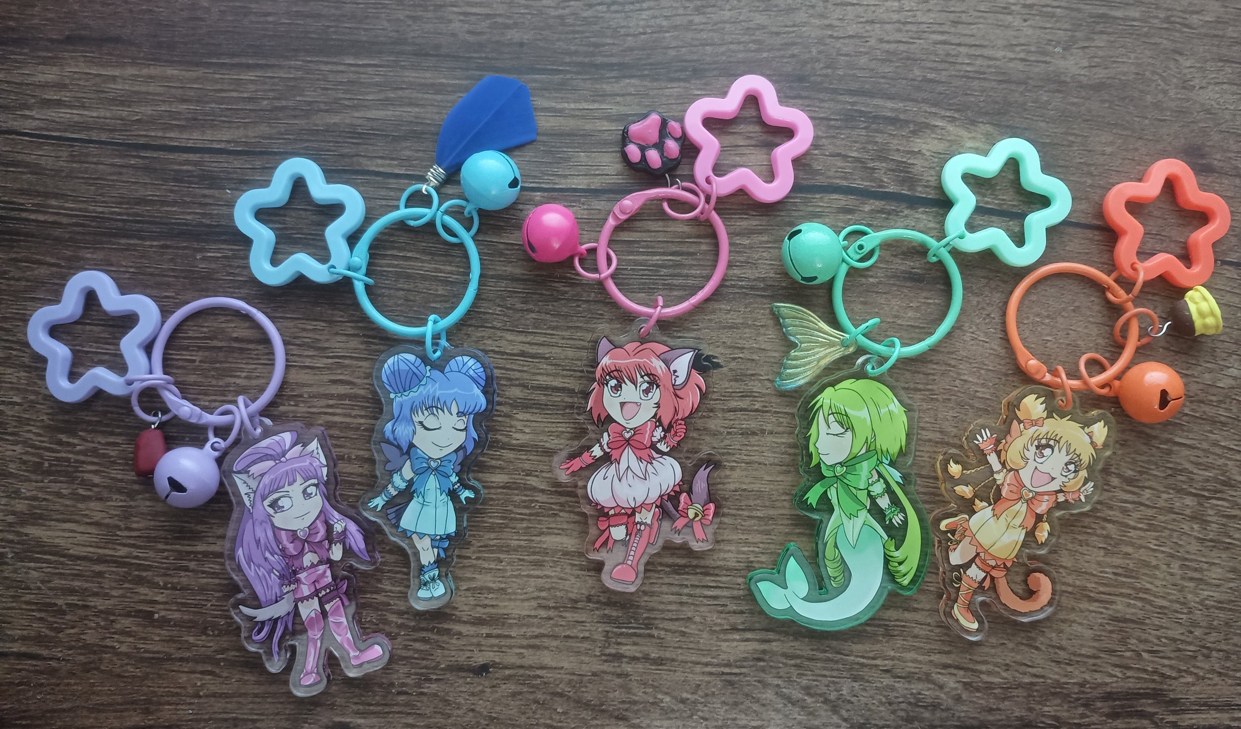 Tokyo Mew Mew Keychains