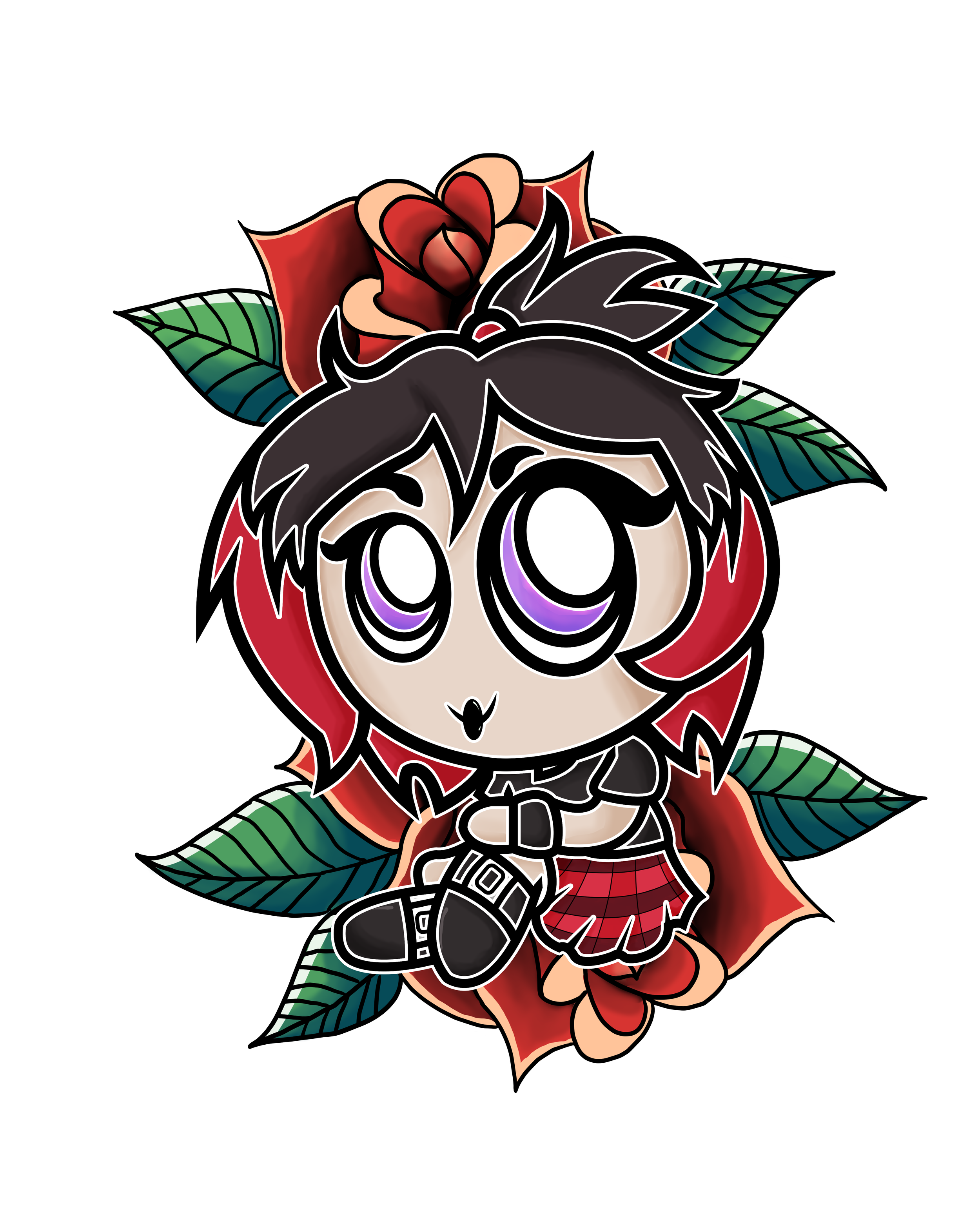 Alice Sticker Design