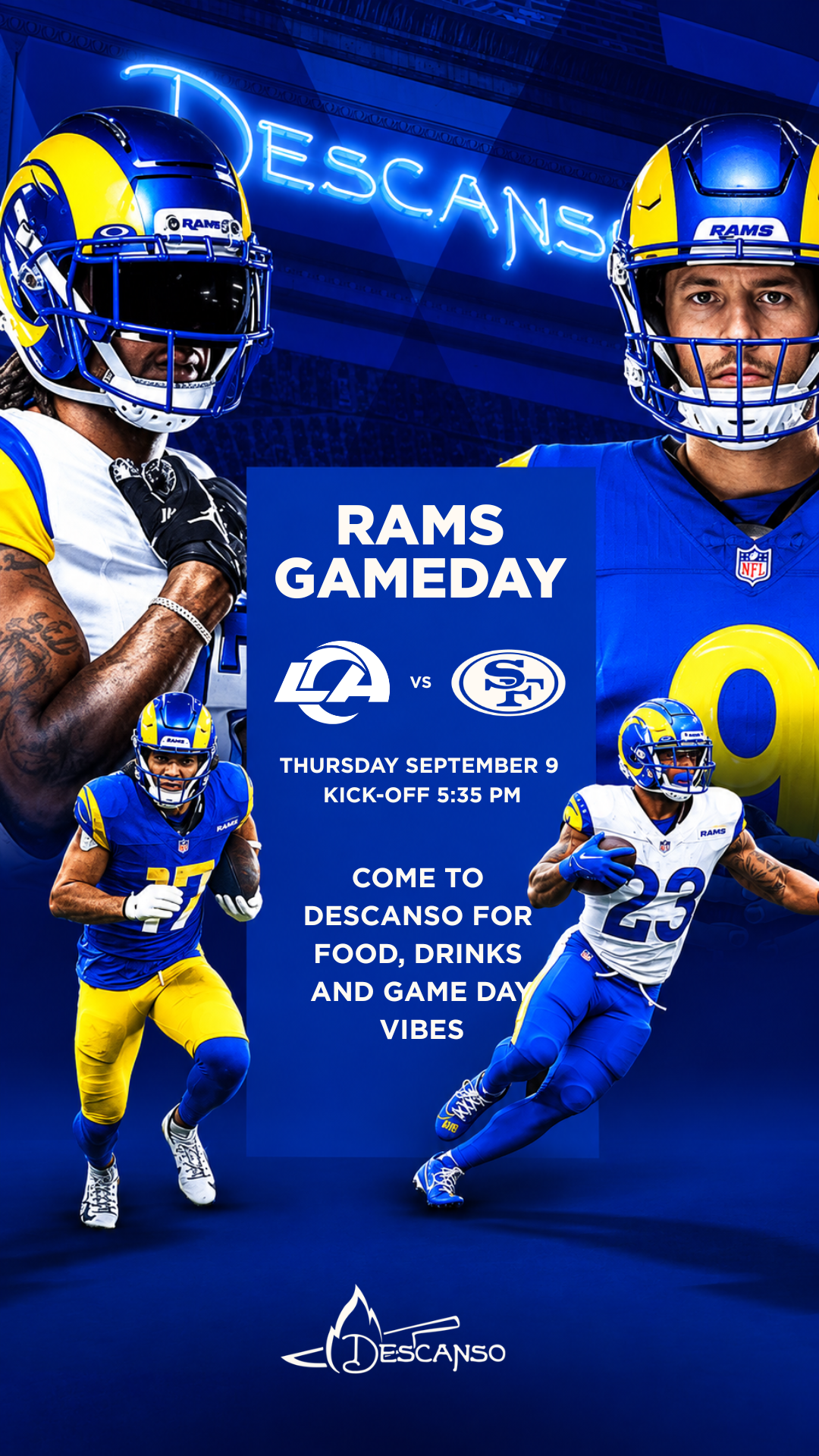 Descanso Rams Game Story Post (1).png