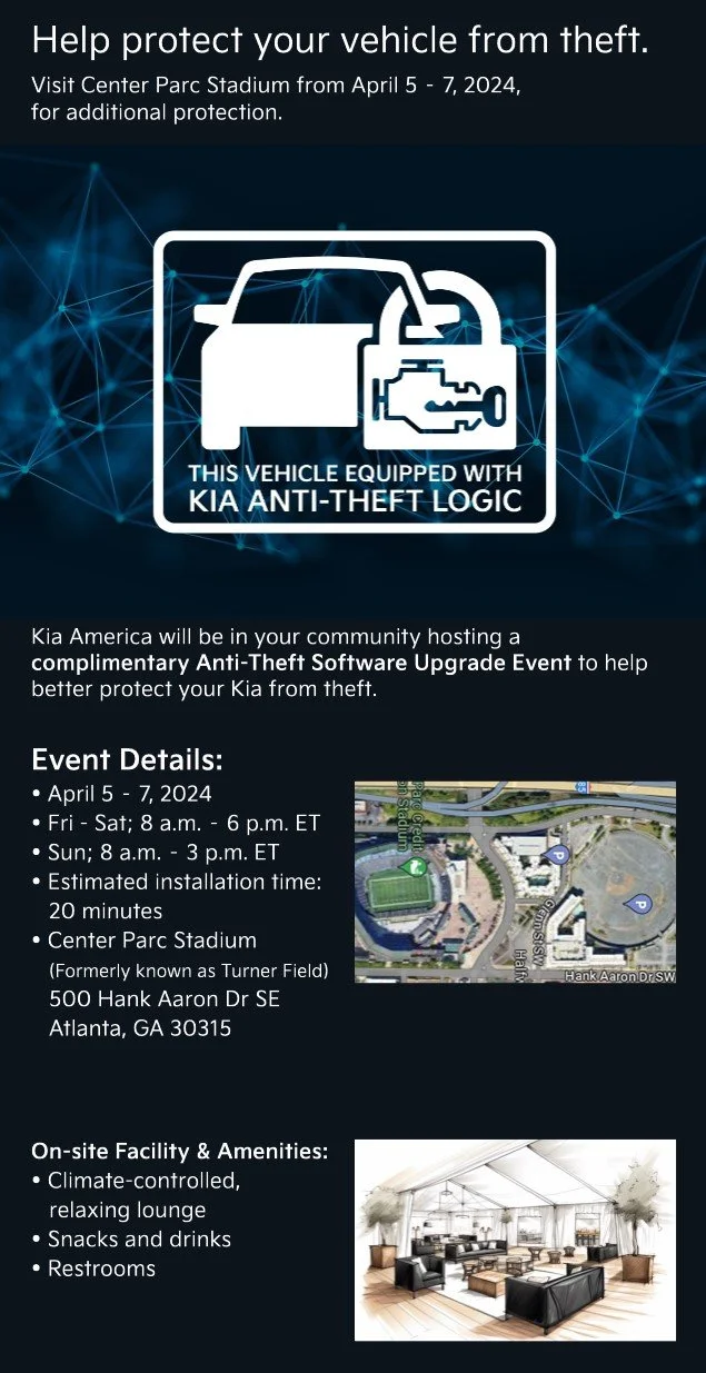 Kia Anti Theft Software Patch Day 1 Grove Park Neighborhood Associantion