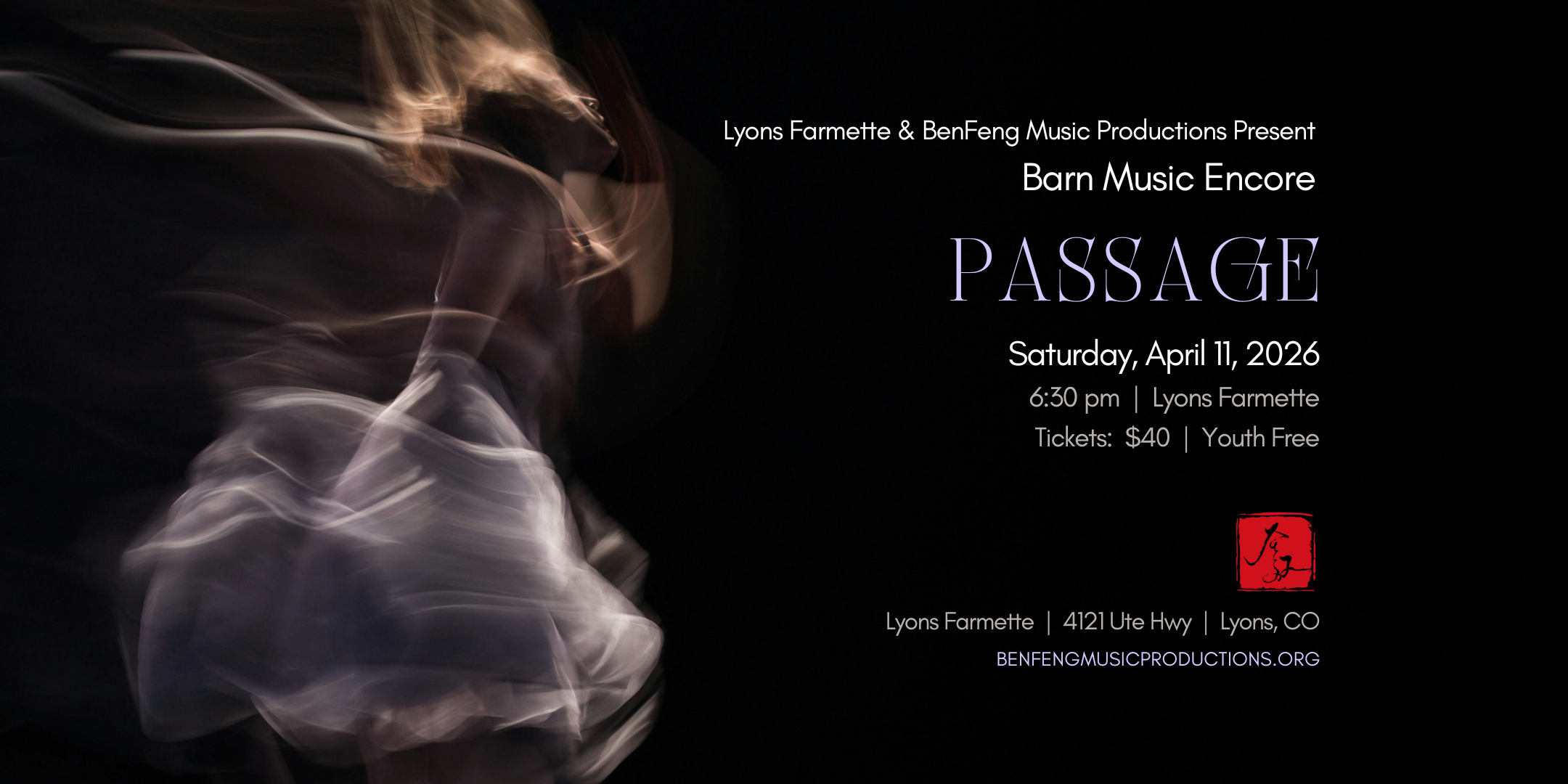 Barn Music Encore: PASSAGE